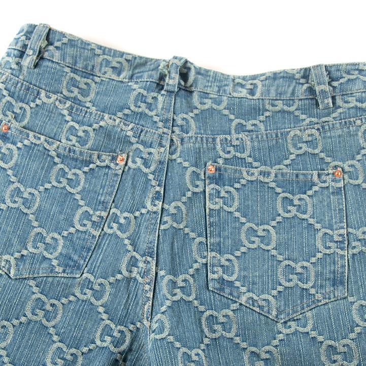 Gucci GG Denim Jeans - DesignerGu