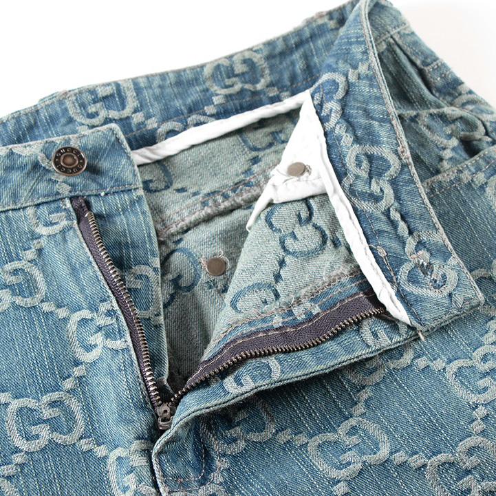 Gucci GG Denim Jeans - DesignerGu