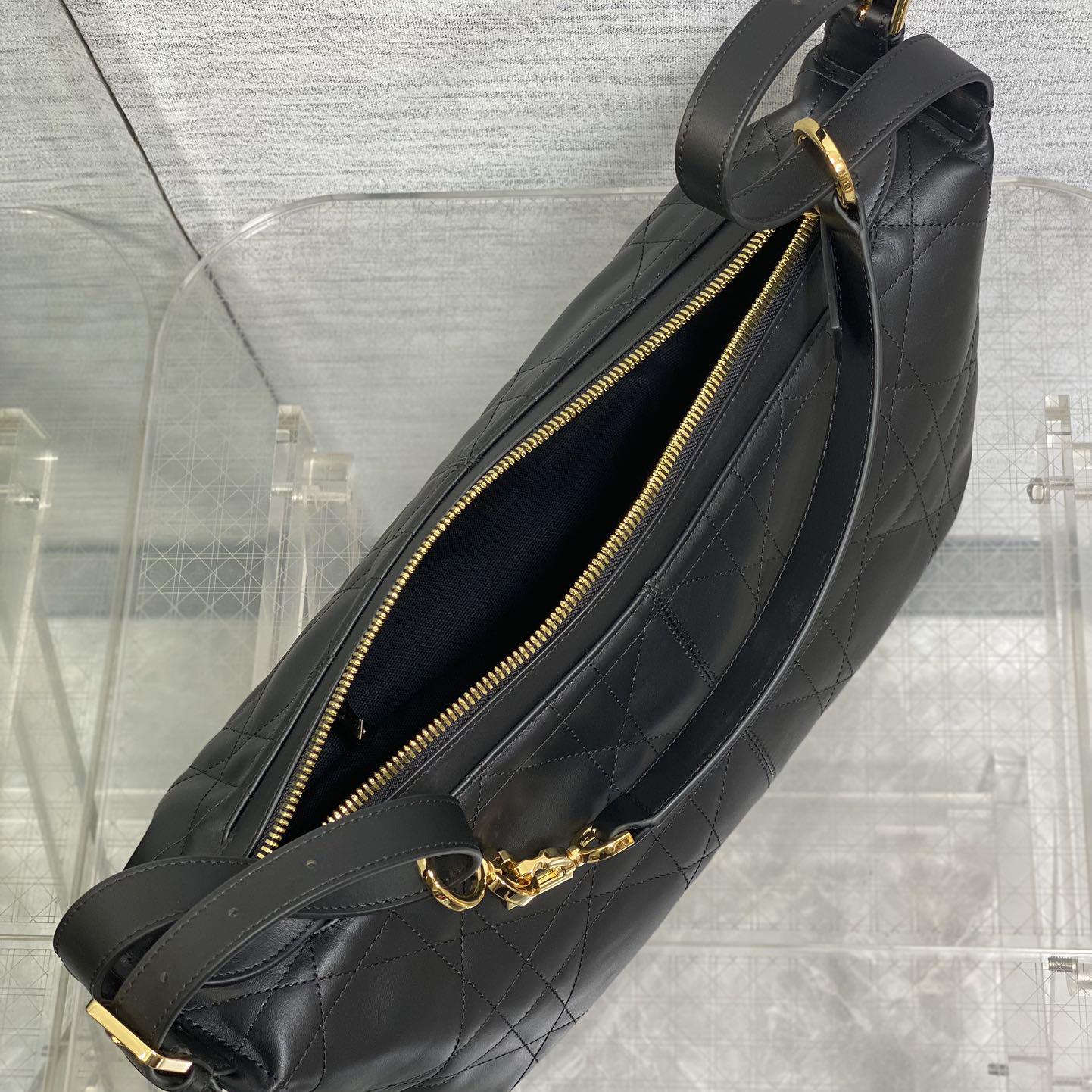 Dior Medium D-Journey Bag in Shiny Goatskin  - DesignerGu