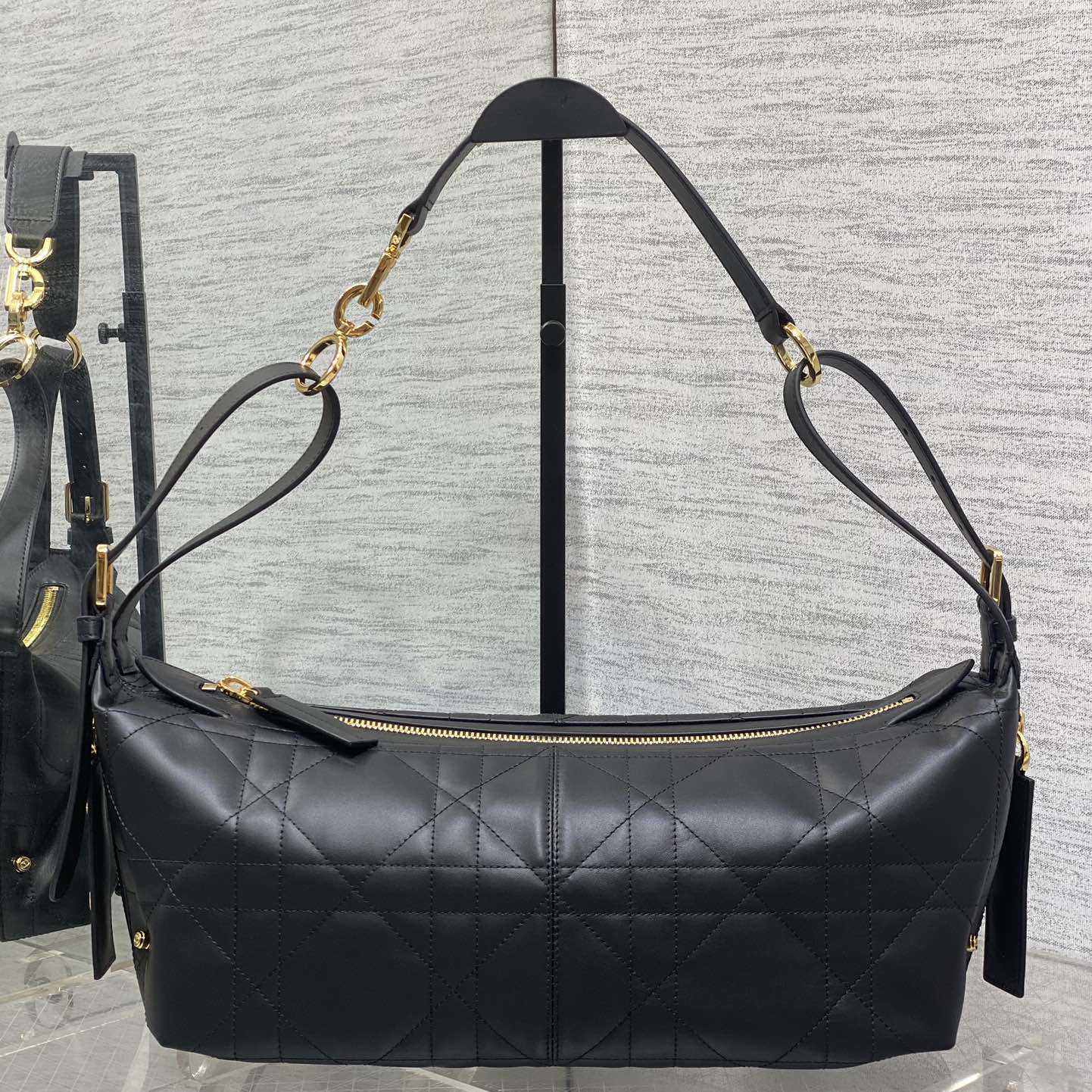 Dior Medium D-Journey Bag in Shiny Goatskin  - DesignerGu