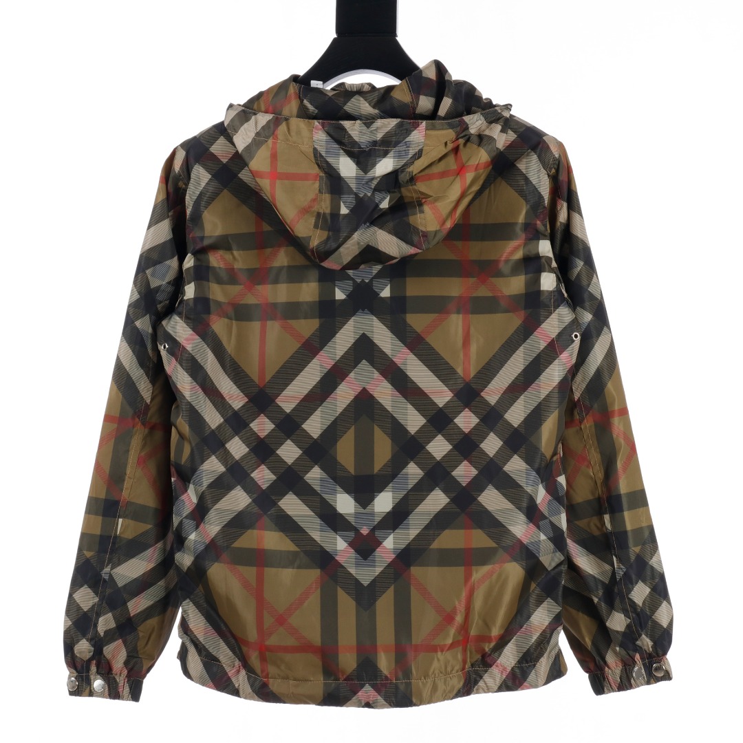 Burberry Check Nylon Jacket  - DesignerGu