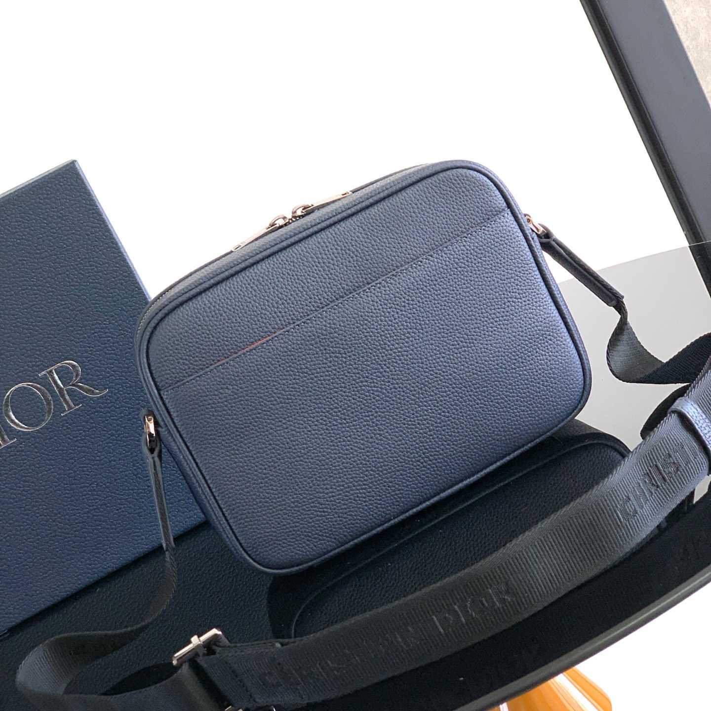 Dior And Kaws Mini Rider 2.0 Zipped Messenger Bag   - DesignerGu