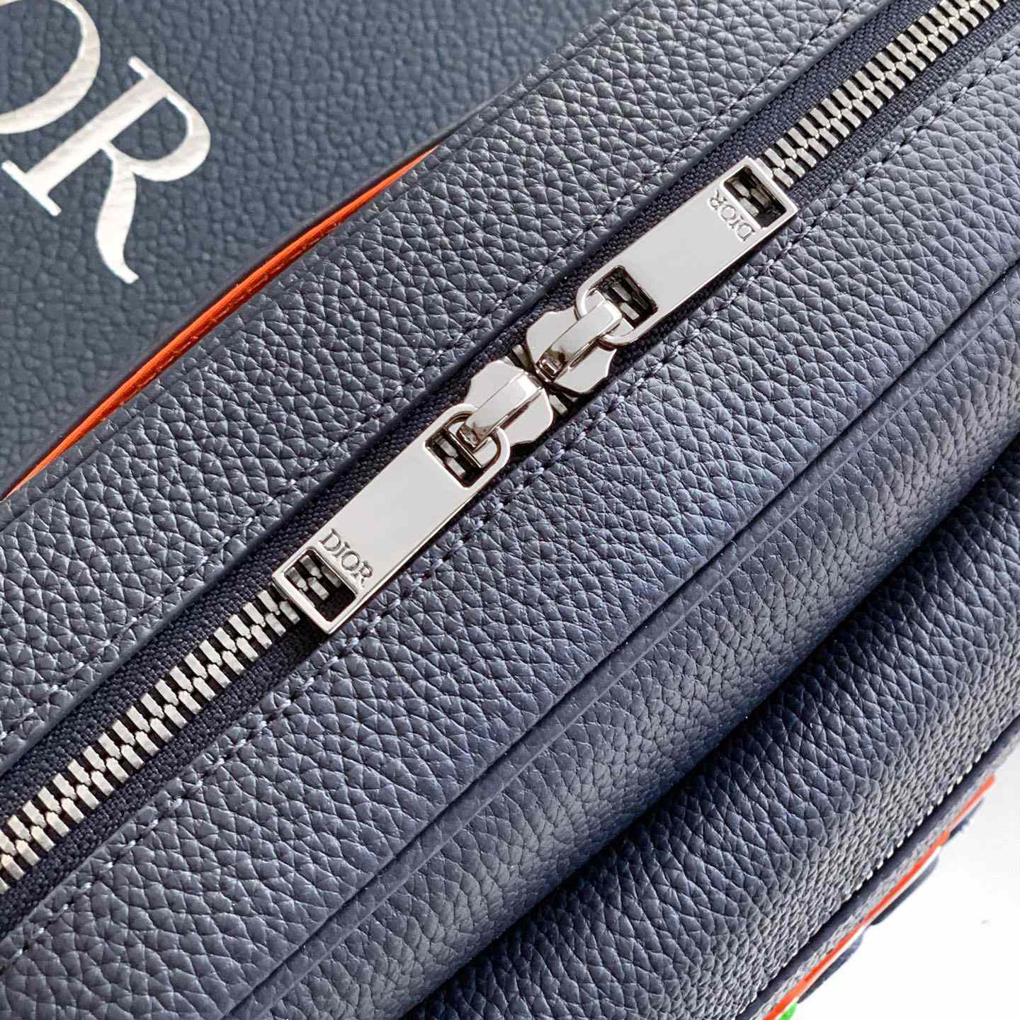 Dior And Kaws Mini Rider 2.0 Zipped Messenger Bag   - DesignerGu
