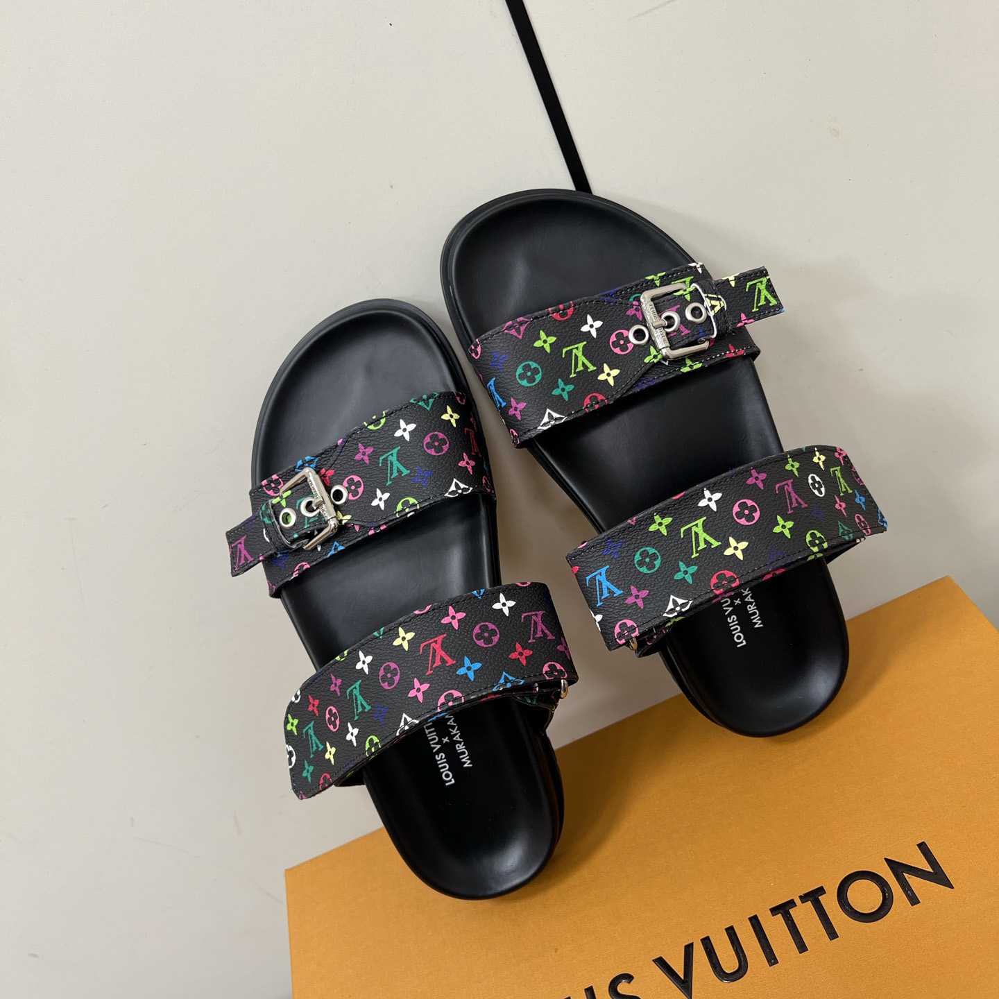 Louis Vuitton LV x TM Bom Dia Flat Comfort Mule   1AGXUB - DesignerGu