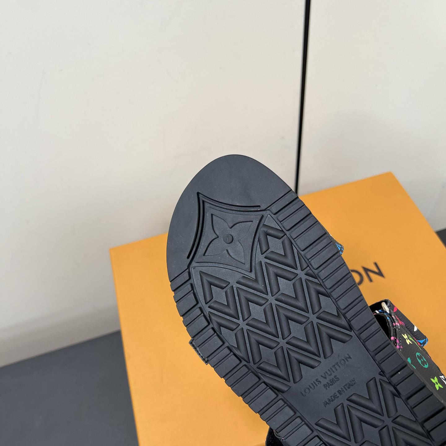 Louis Vuitton LV x TM Bom Dia Flat Comfort Mule   1AGXUB - DesignerGu