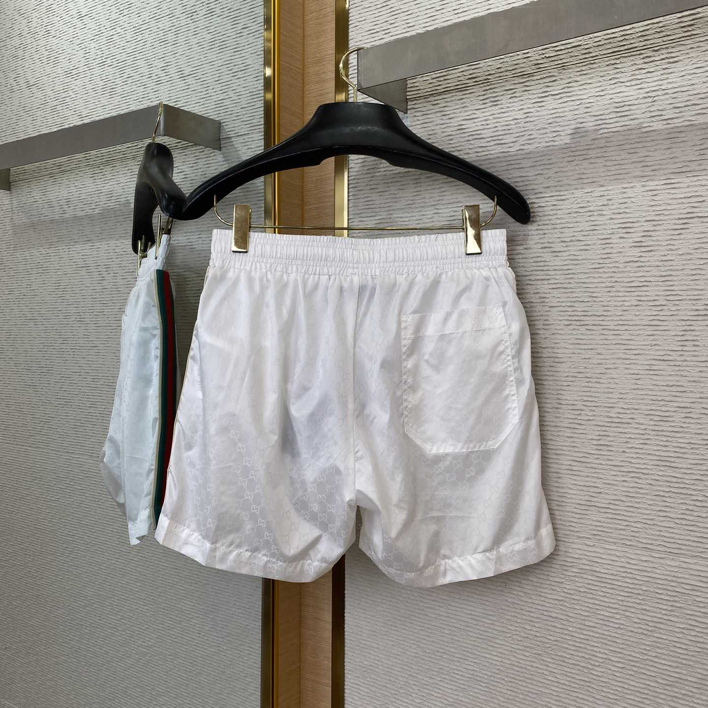 Gucci Gg Jacquard Nylon Swim Shorts - DesignerGu