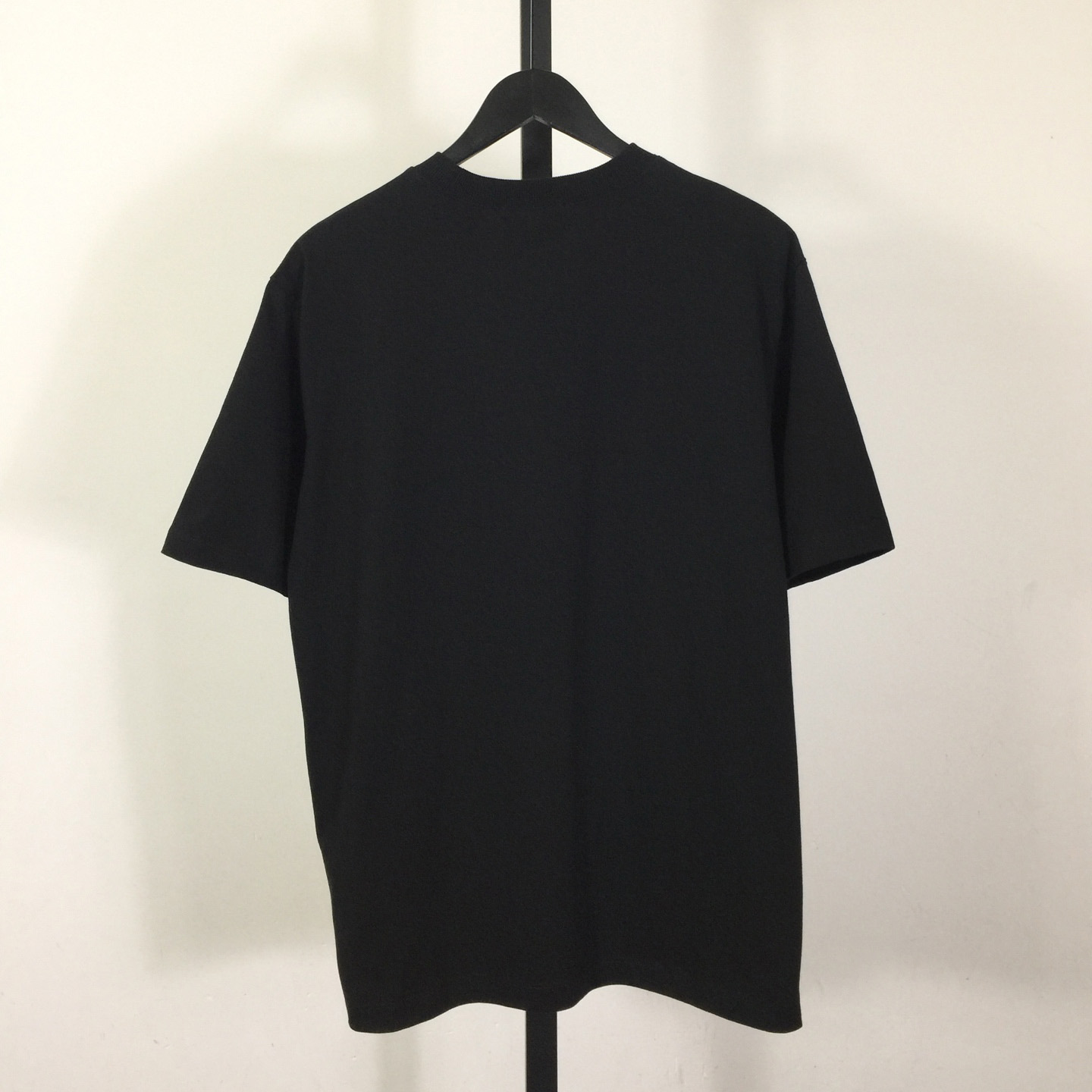 Stone Island Black 2100237 Organic Cotton Jersey 'Fissato' Effect - DesignerGu
