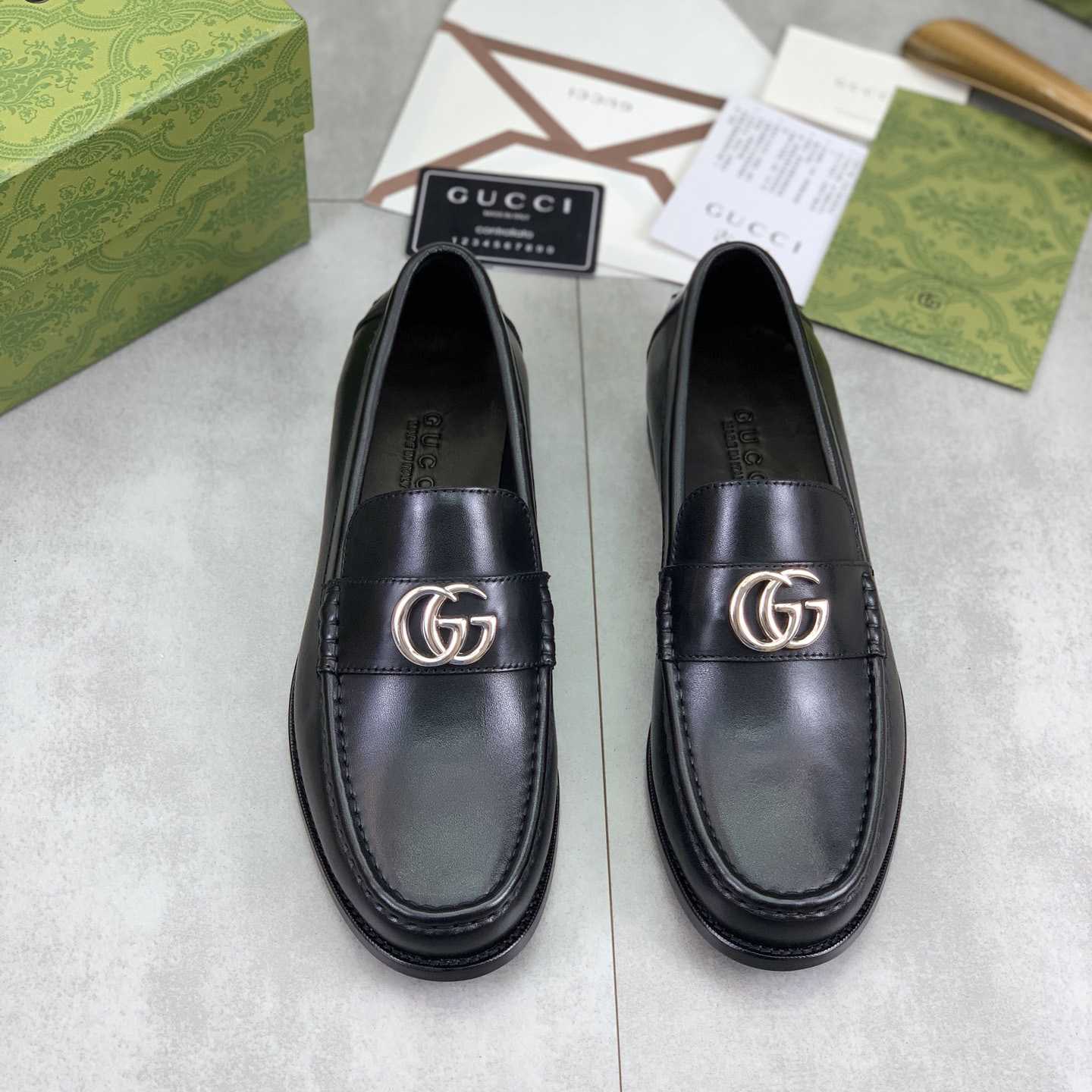 Gucci Loafer With Double G - DesignerGu