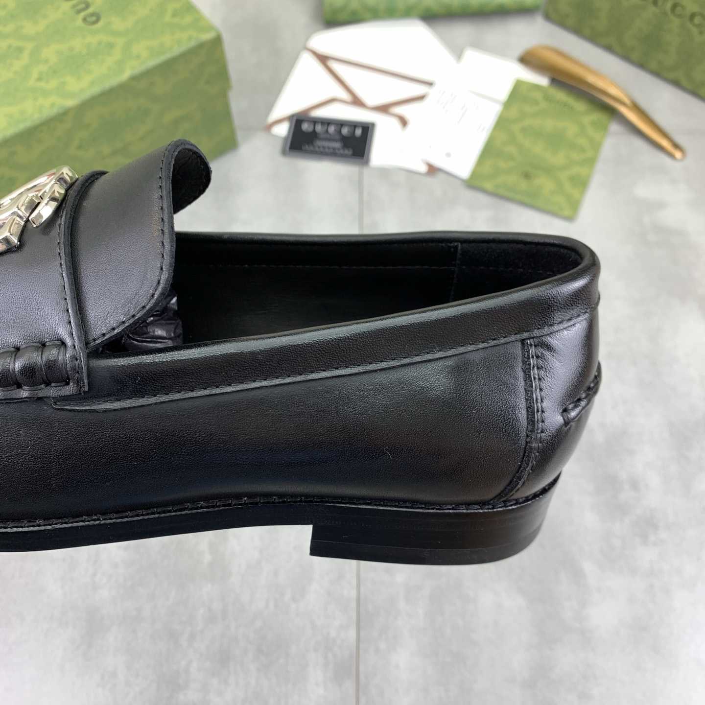 Gucci Loafer With Double G - DesignerGu
