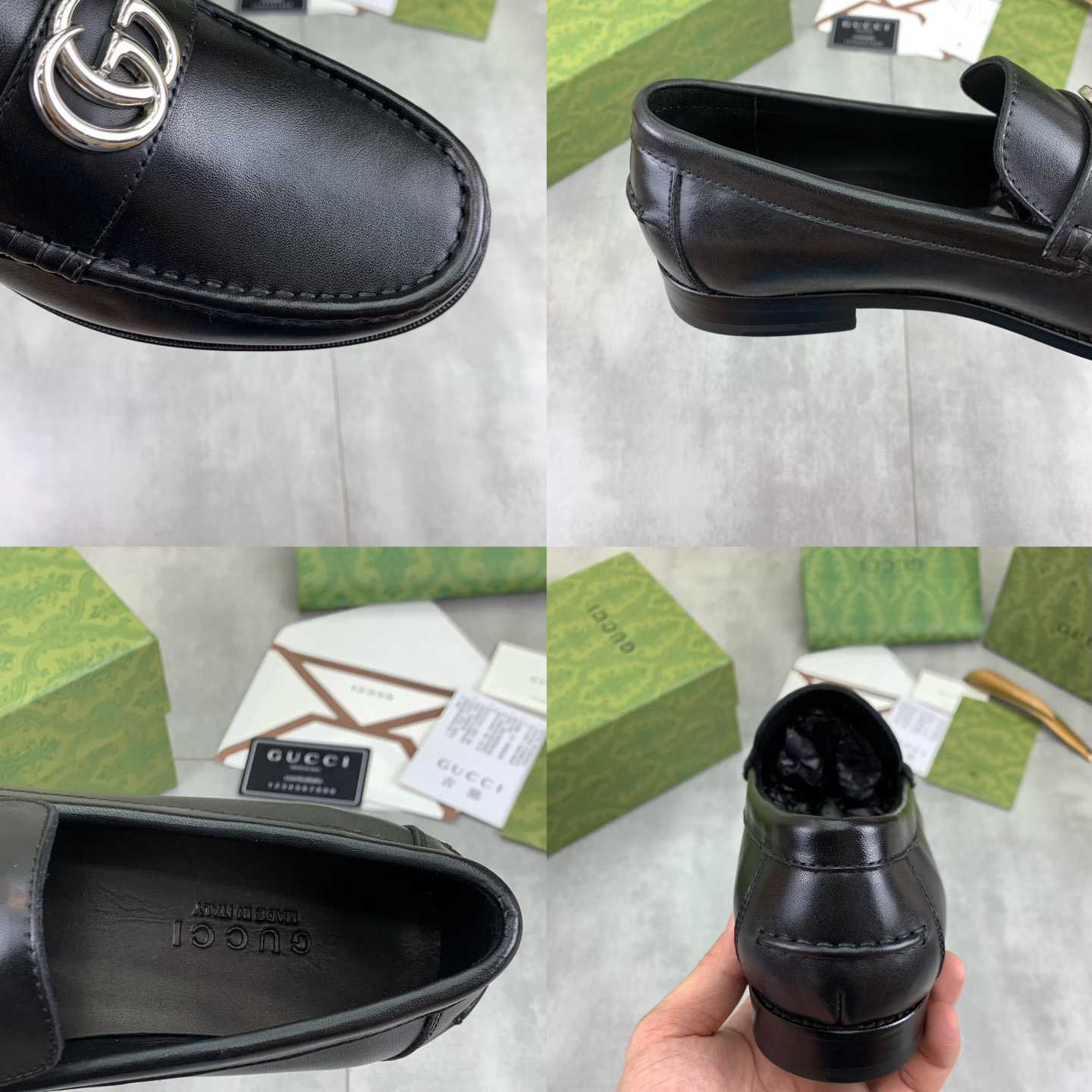 Gucci Loafer With Double G - DesignerGu