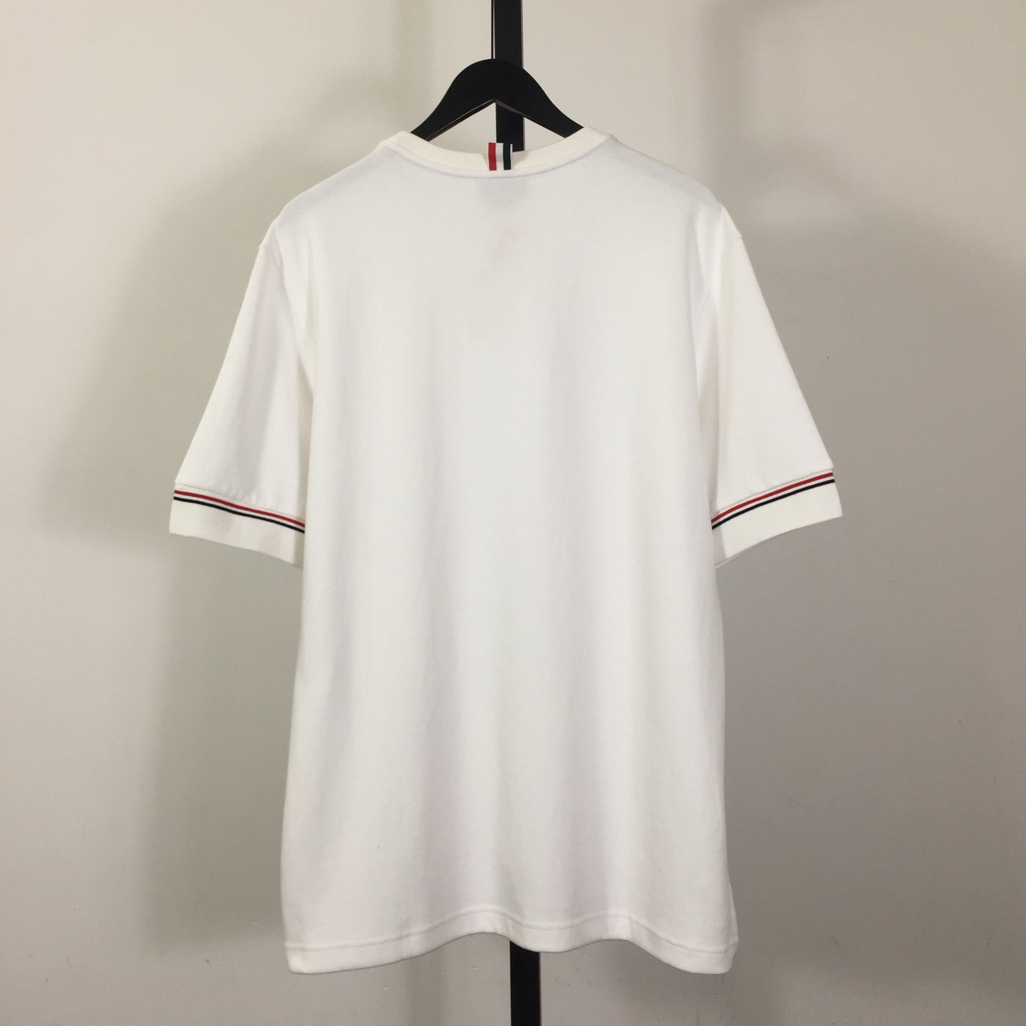Thom Browne Cotton Rugby Short Sleeve Tee - DesignerGu