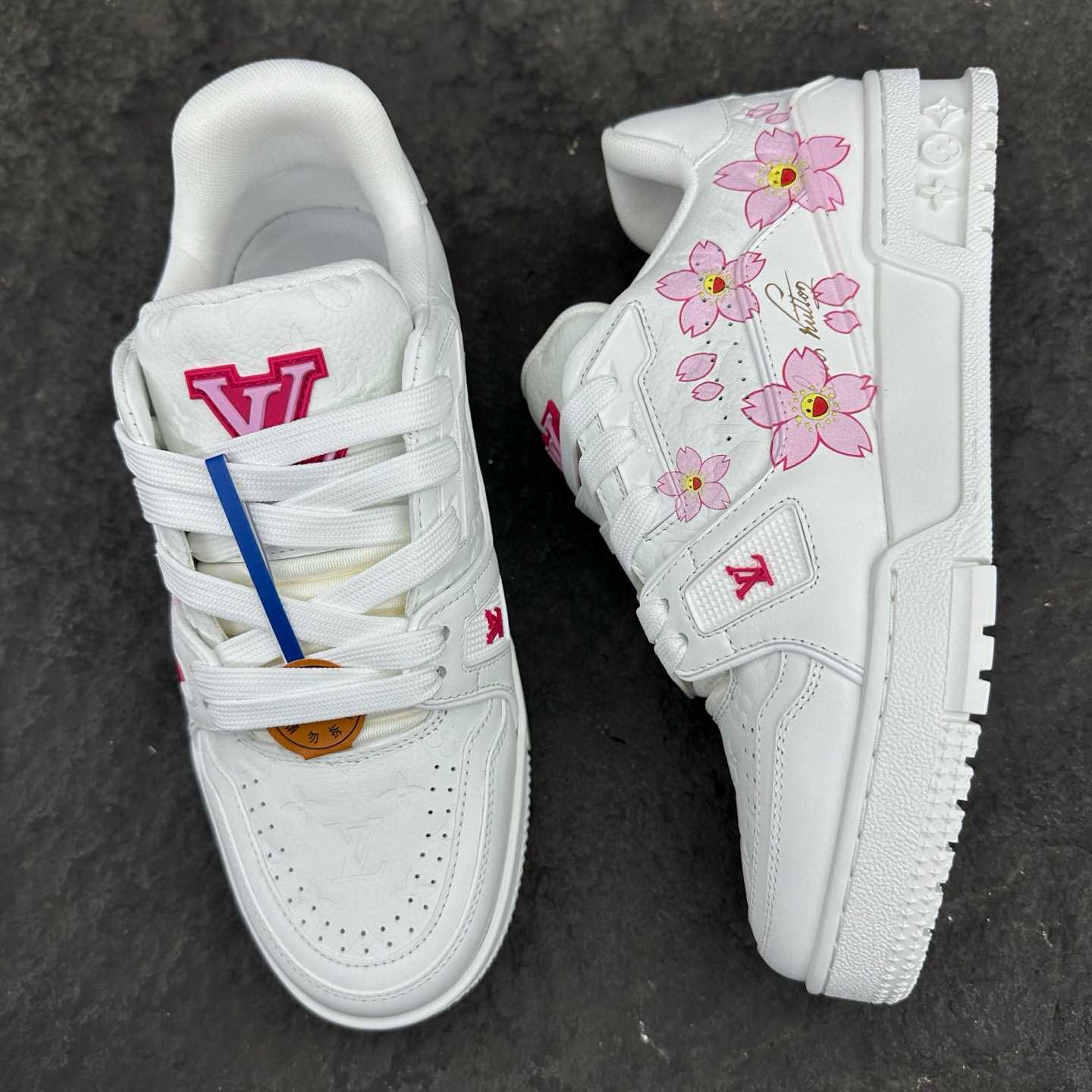 Louis Vuitton LV x TM LV Trainer Sneaker   1AGZEJ - DesignerGu
