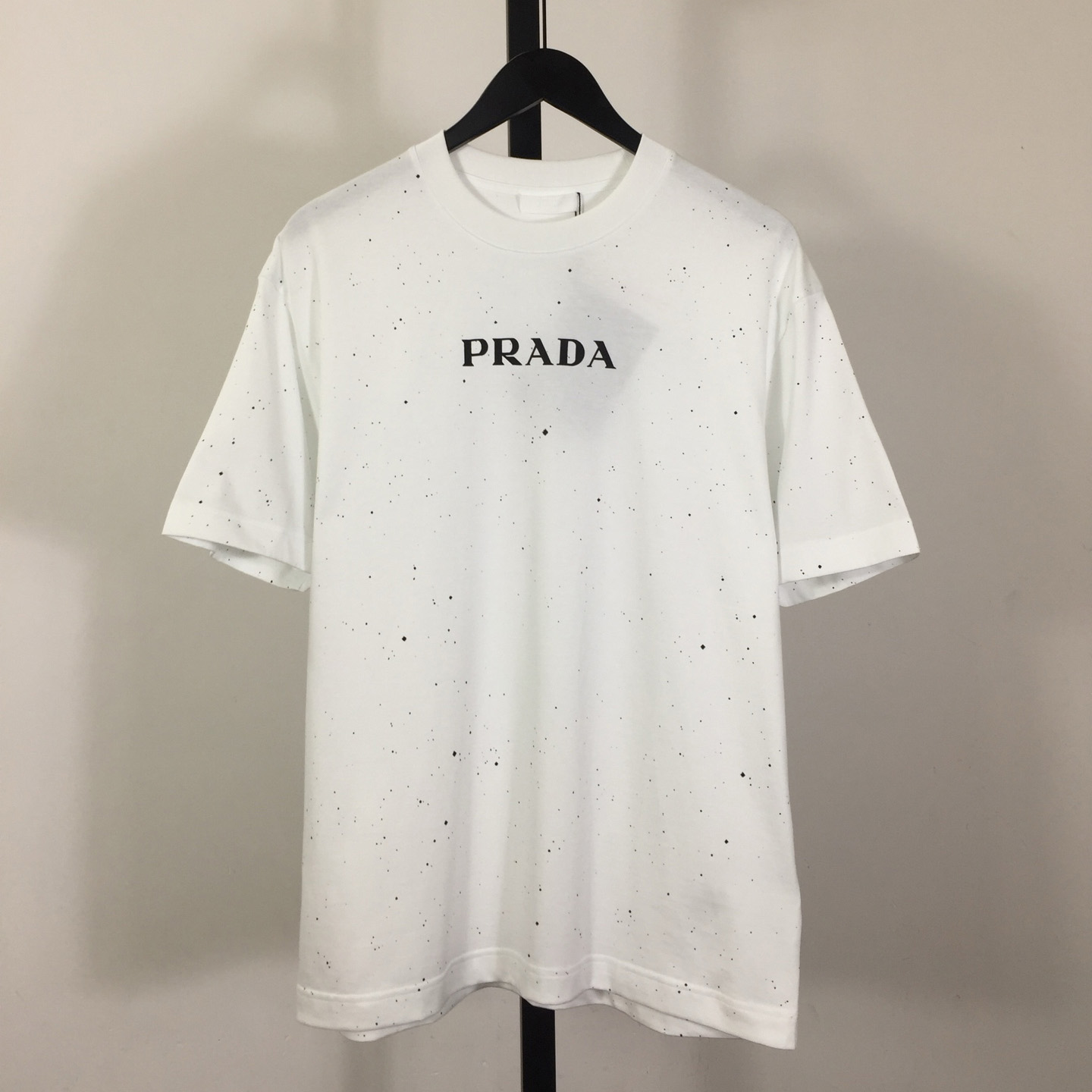 Prada Logo Cotton T-shirt - DesignerGu