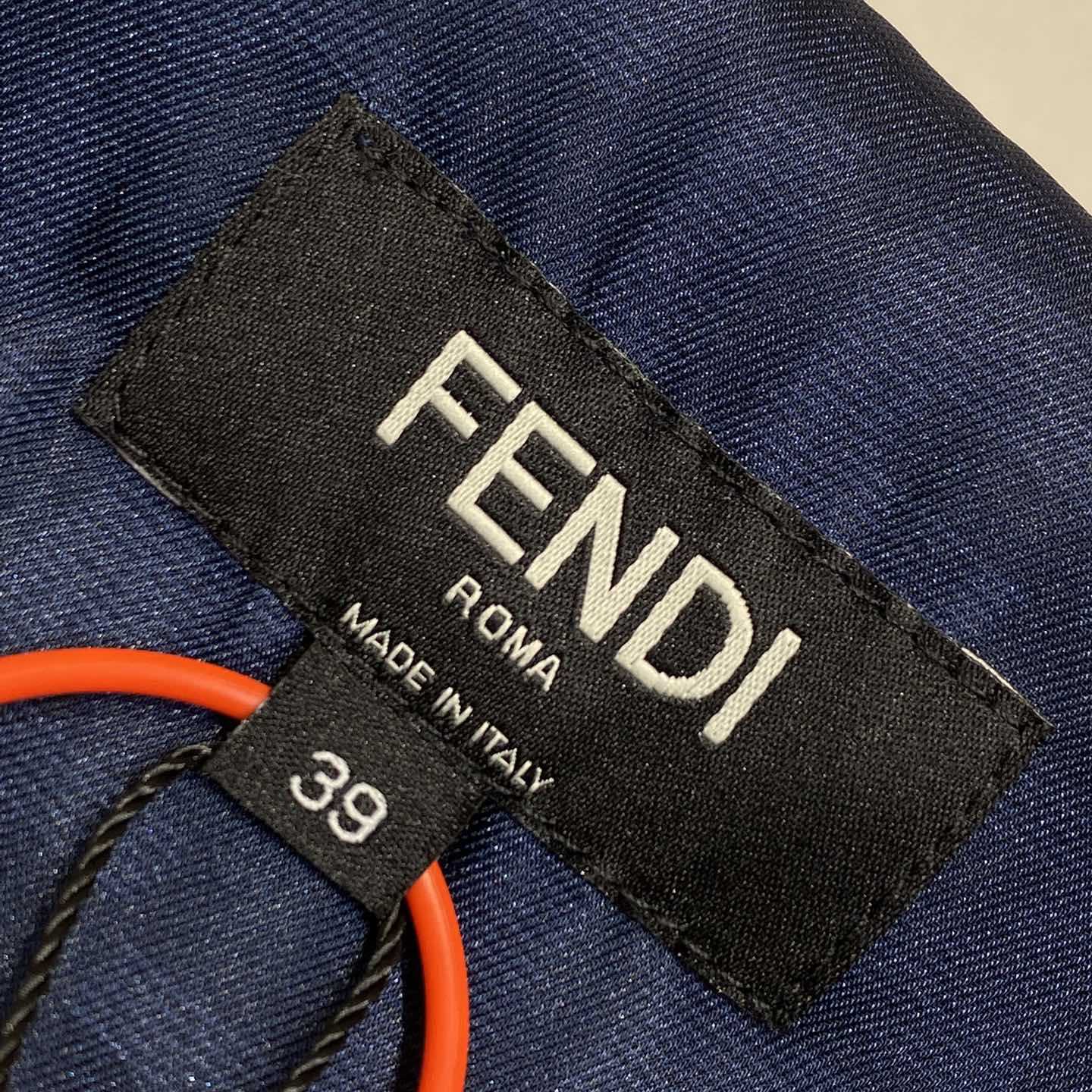 Fendi Allover Logo Printed Shorts - DesignerGu
