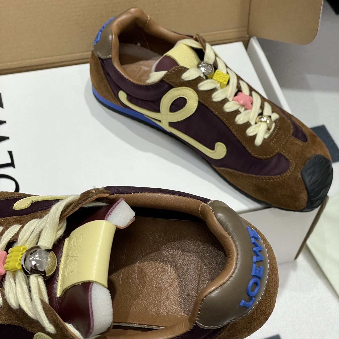 Loewe Ballet Runner 2.0 In Nylon And Calfskin - DesignerGu