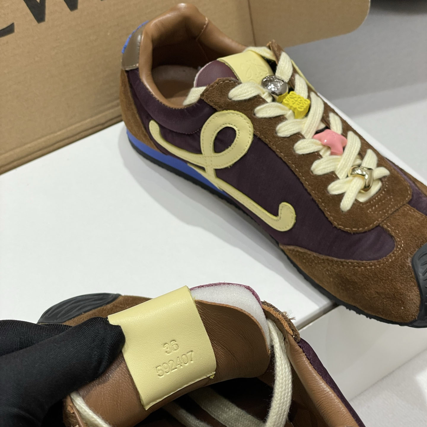 Loewe Ballet Runner 2.0 In Nylon And Calfskin - DesignerGu