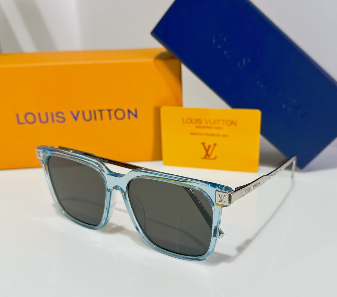 Louis Vuitton LV Rise Square Sunglasses   Z1667E - DesignerGu