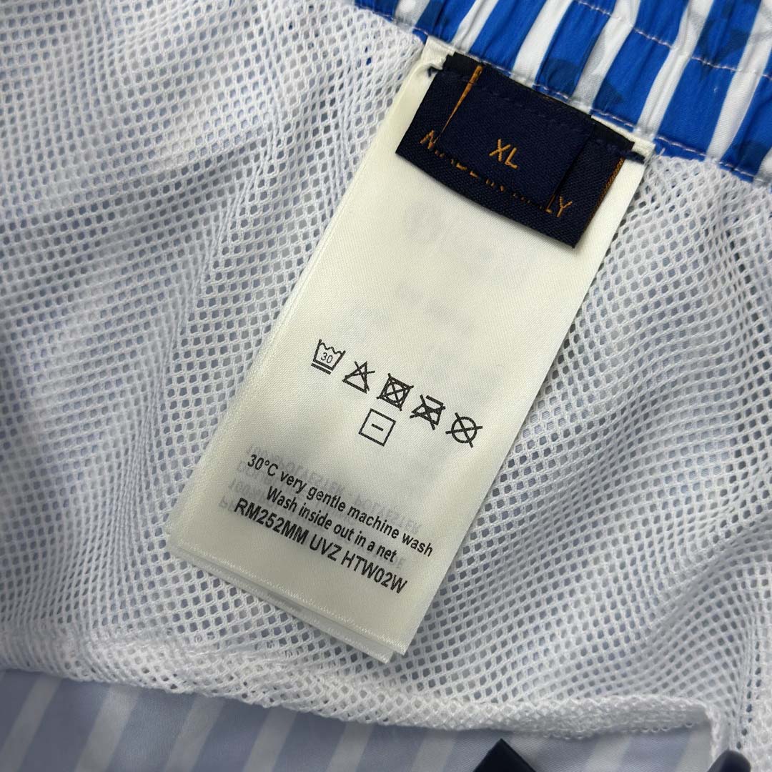 Louis Vuitton Monogram Striped Swim Shorts   1AHVZF - DesignerGu