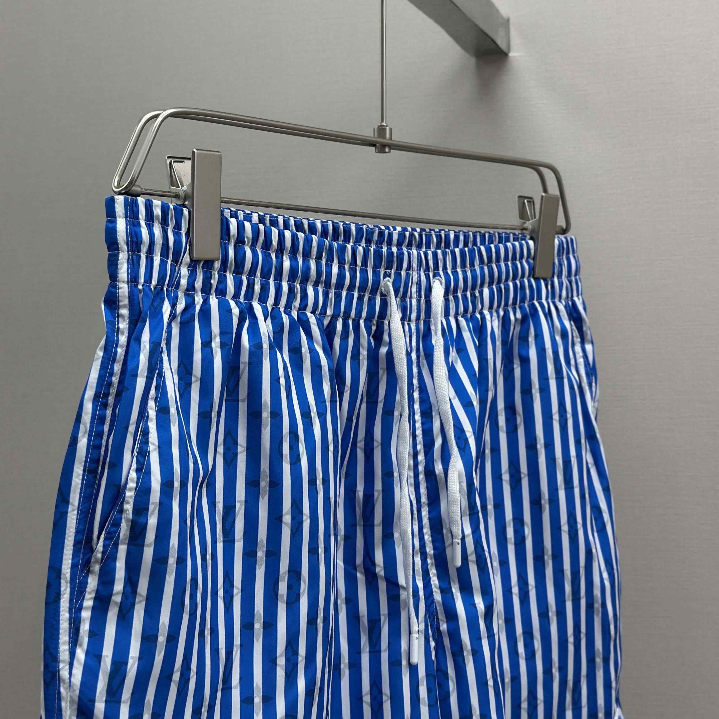 Louis Vuitton Monogram Striped Swim Shorts   1AHVZF - DesignerGu