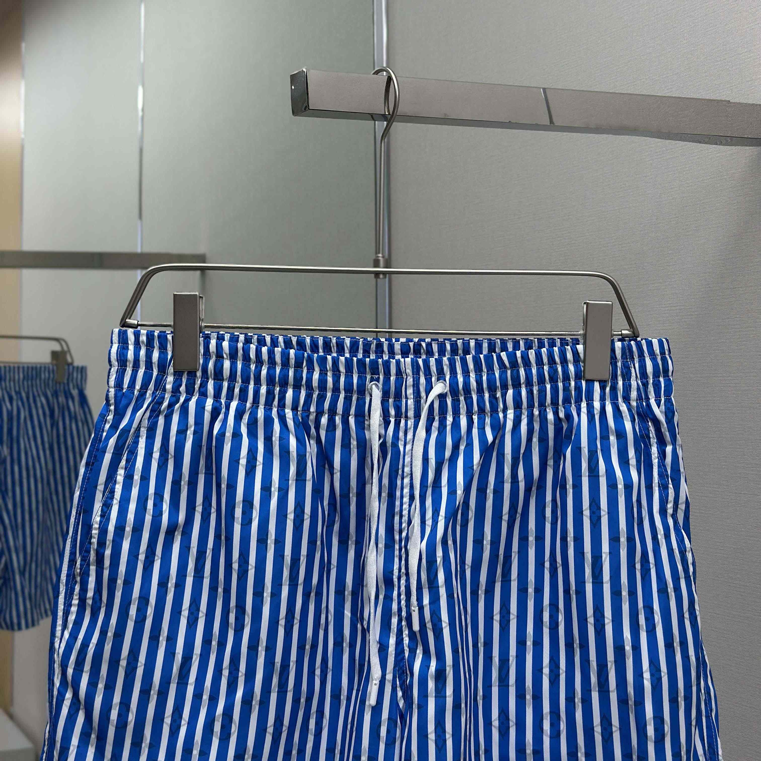 Louis Vuitton Monogram Striped Swim Shorts   1AHVZF - DesignerGu