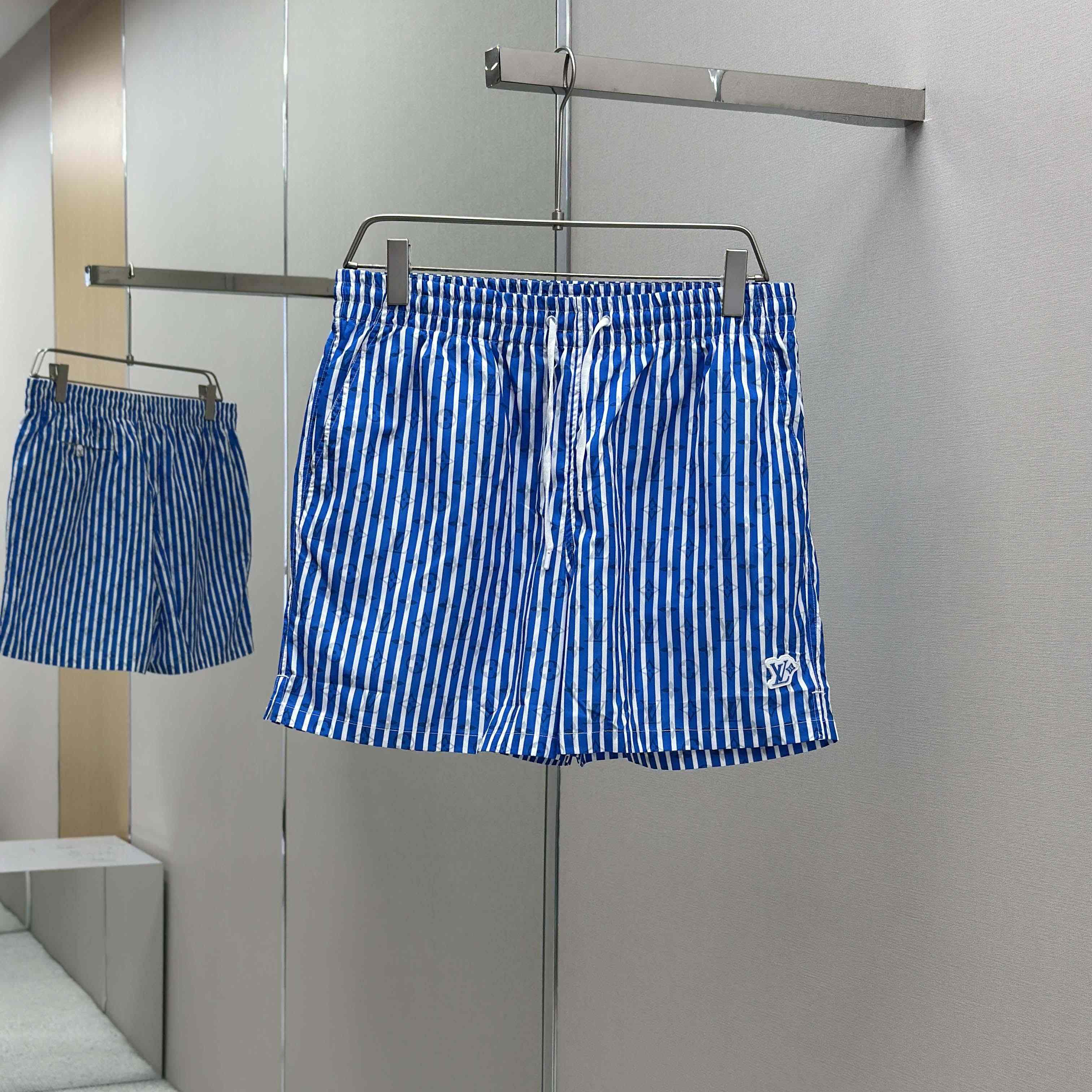 Louis Vuitton Monogram Striped Swim Shorts   1AHVZF - DesignerGu