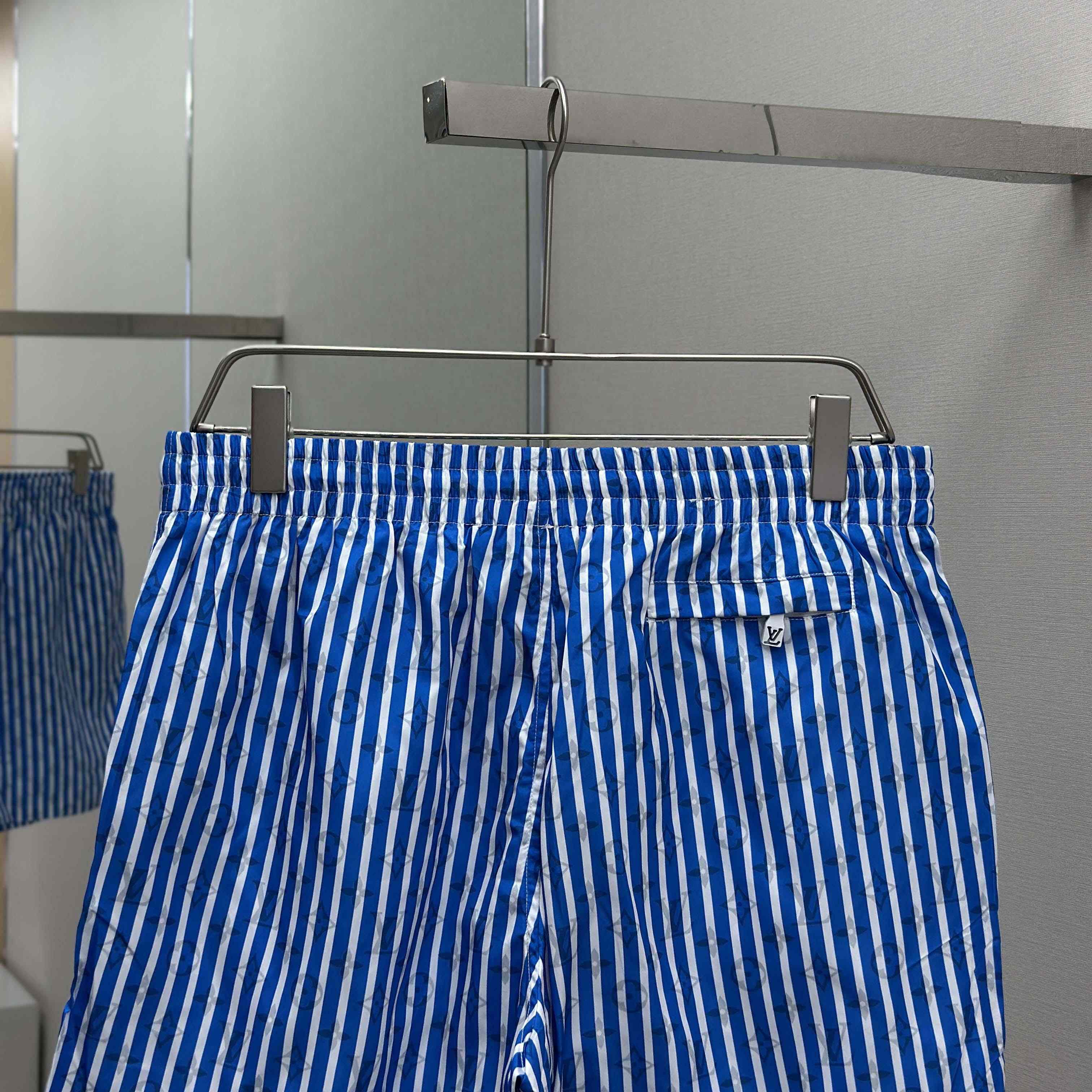 Louis Vuitton Monogram Striped Swim Shorts   1AHVZF - DesignerGu
