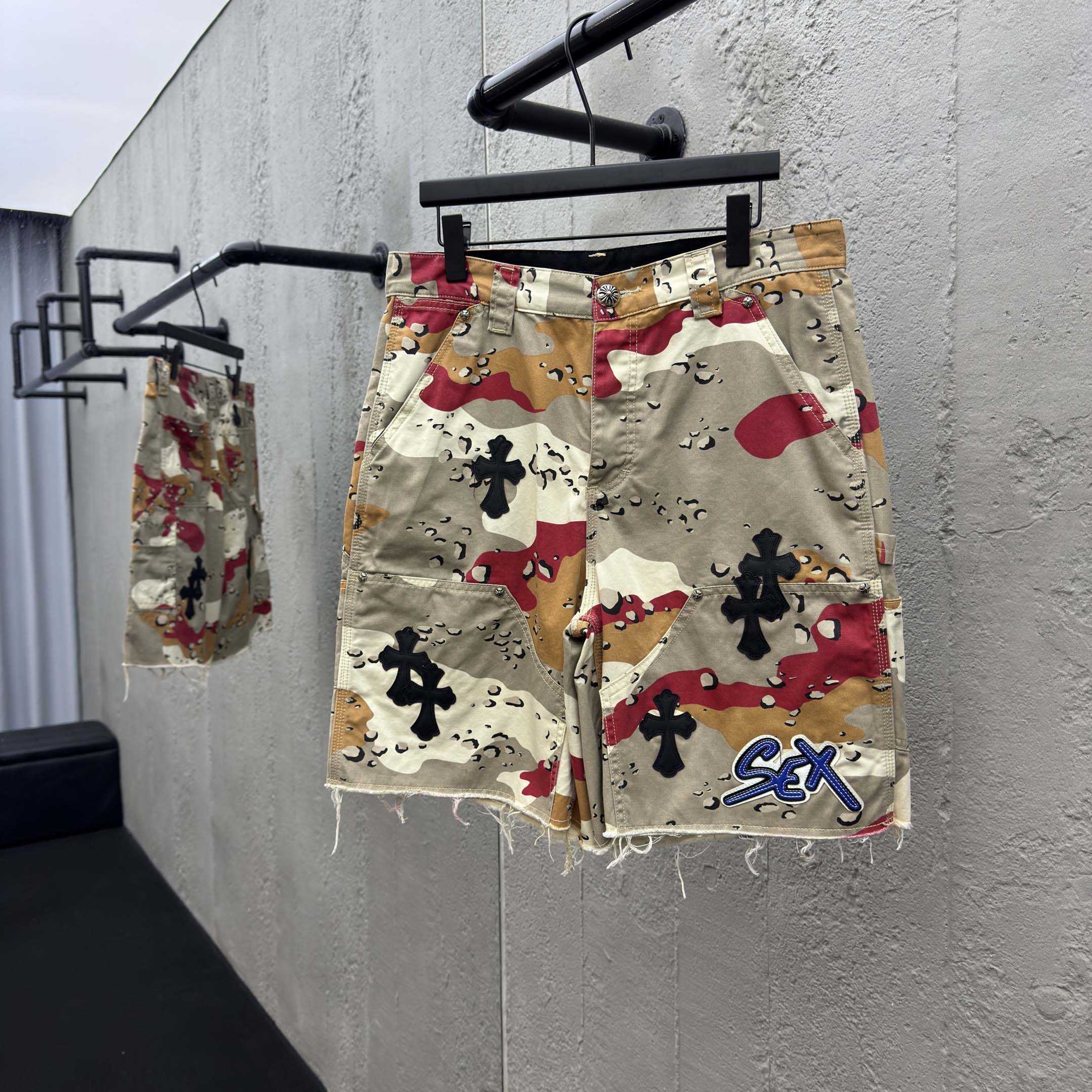 Chrome Hearts Matty Boy Sex Records Shorts - DesignerGu