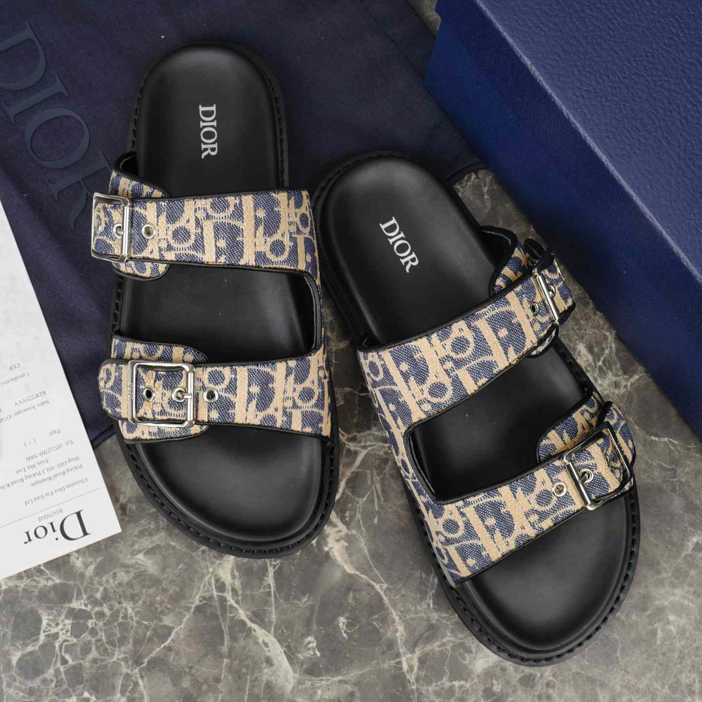 Dior Aqua Sandal   - DesignerGu