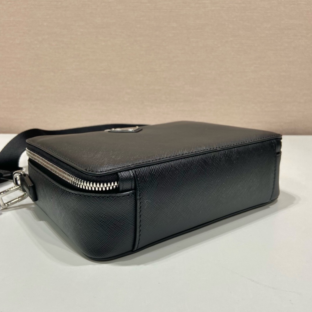 Prada Medium Prada Brique Saffiano Leather Bag - DesignerGu