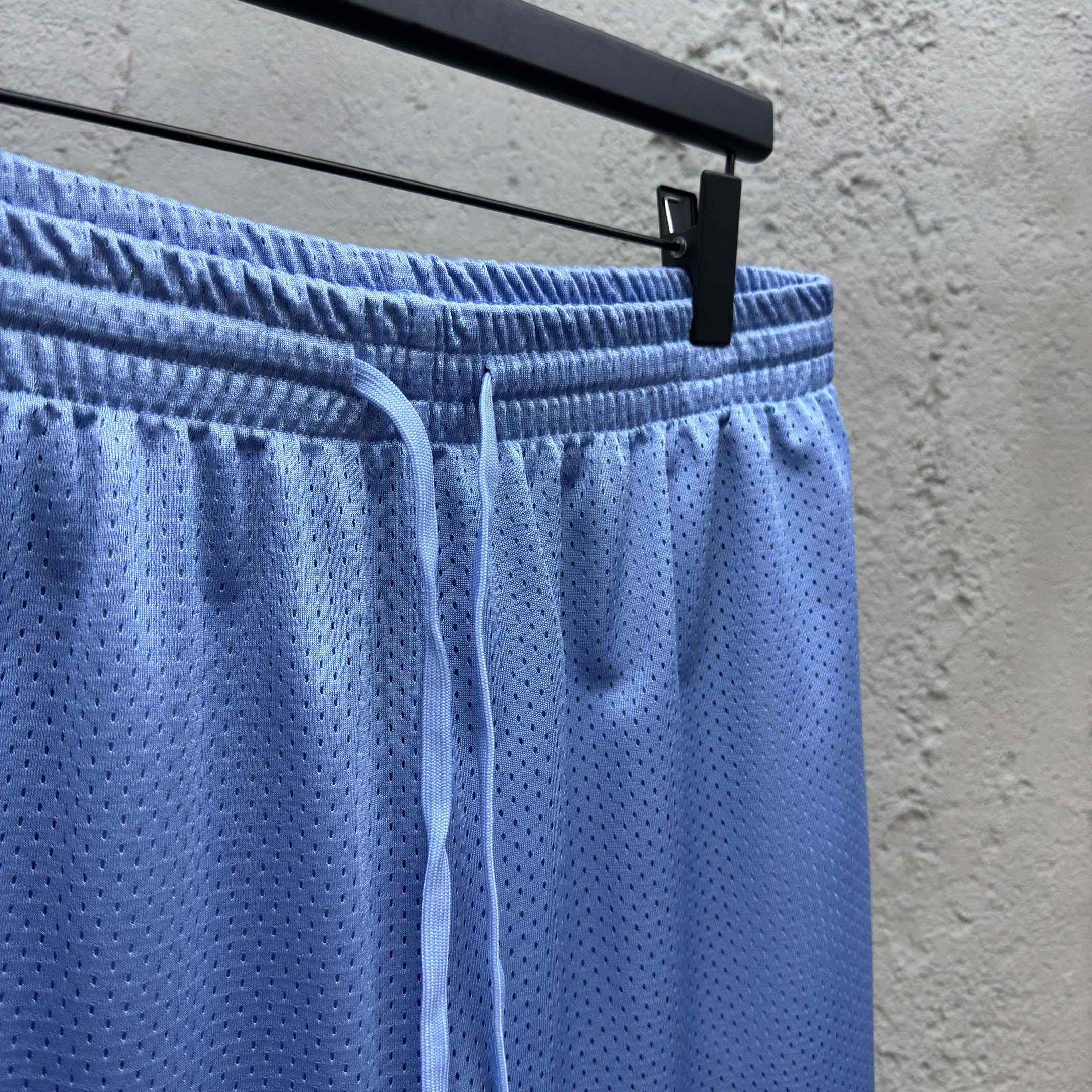 Chrome Hearts Sports Mesh Varsity Shorts Blue - DesignerGu