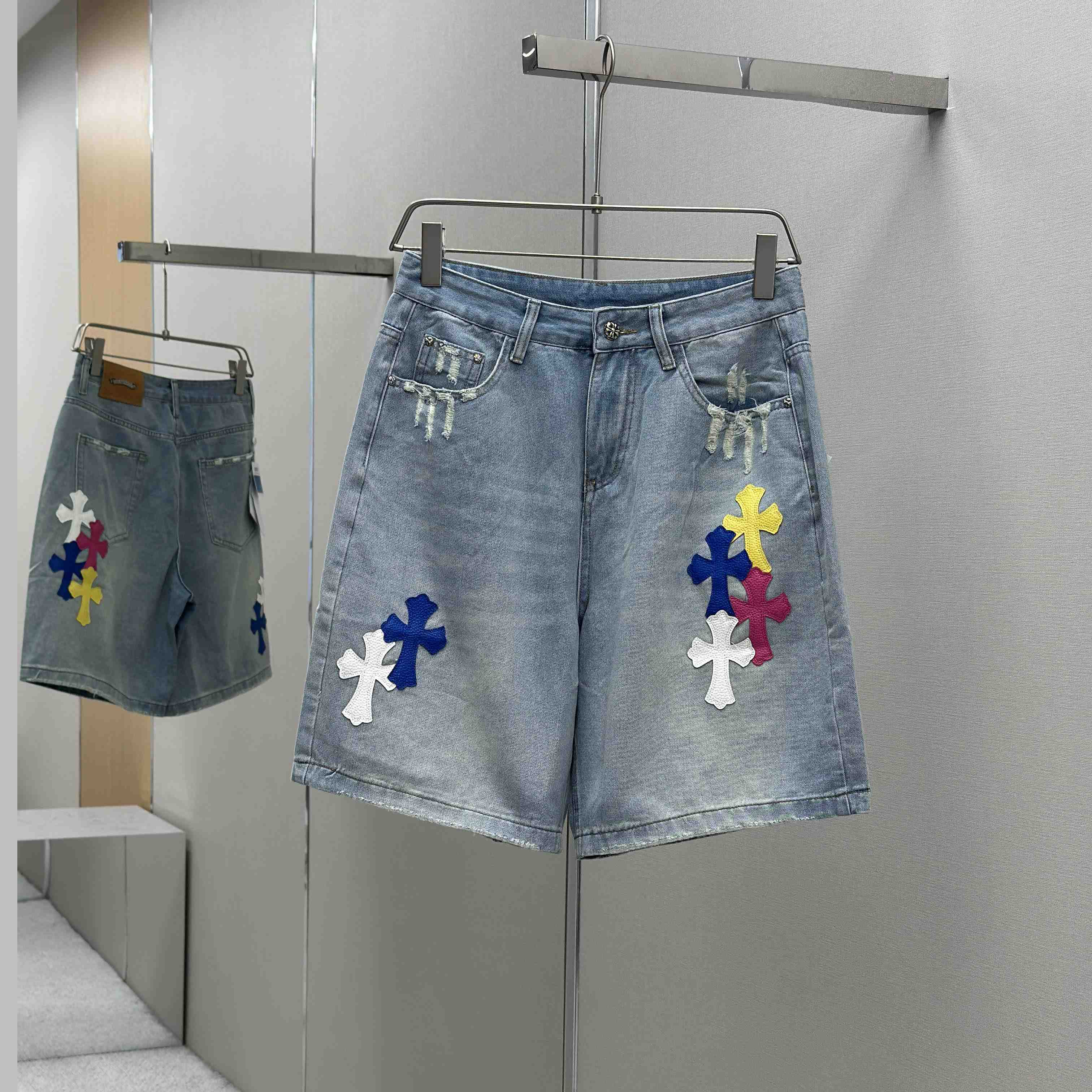 Chrome Hearts Denim Short - DesignerGu