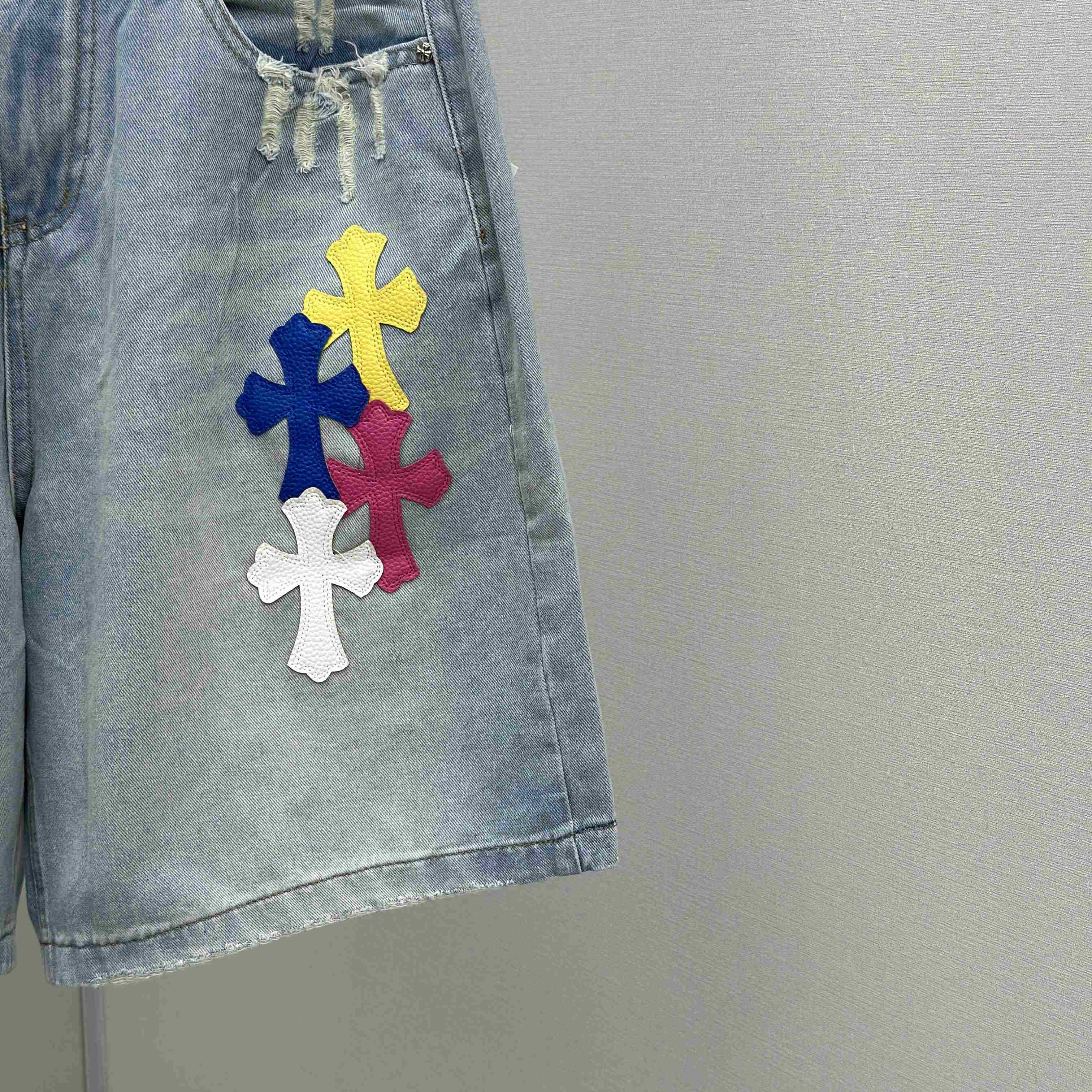 Chrome Hearts Denim Short - DesignerGu
