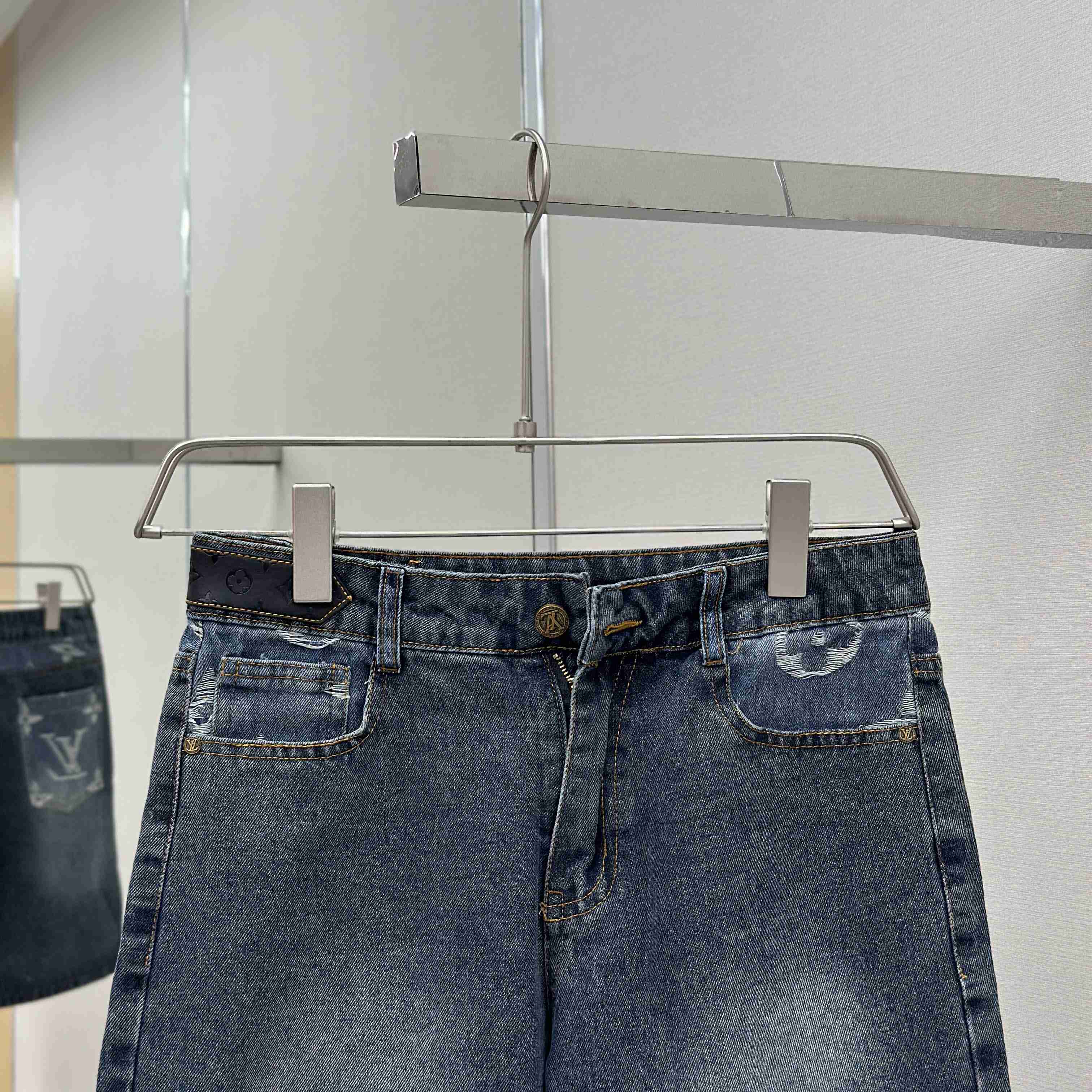 Louis Vuitton Denim Shorts - DesignerGu