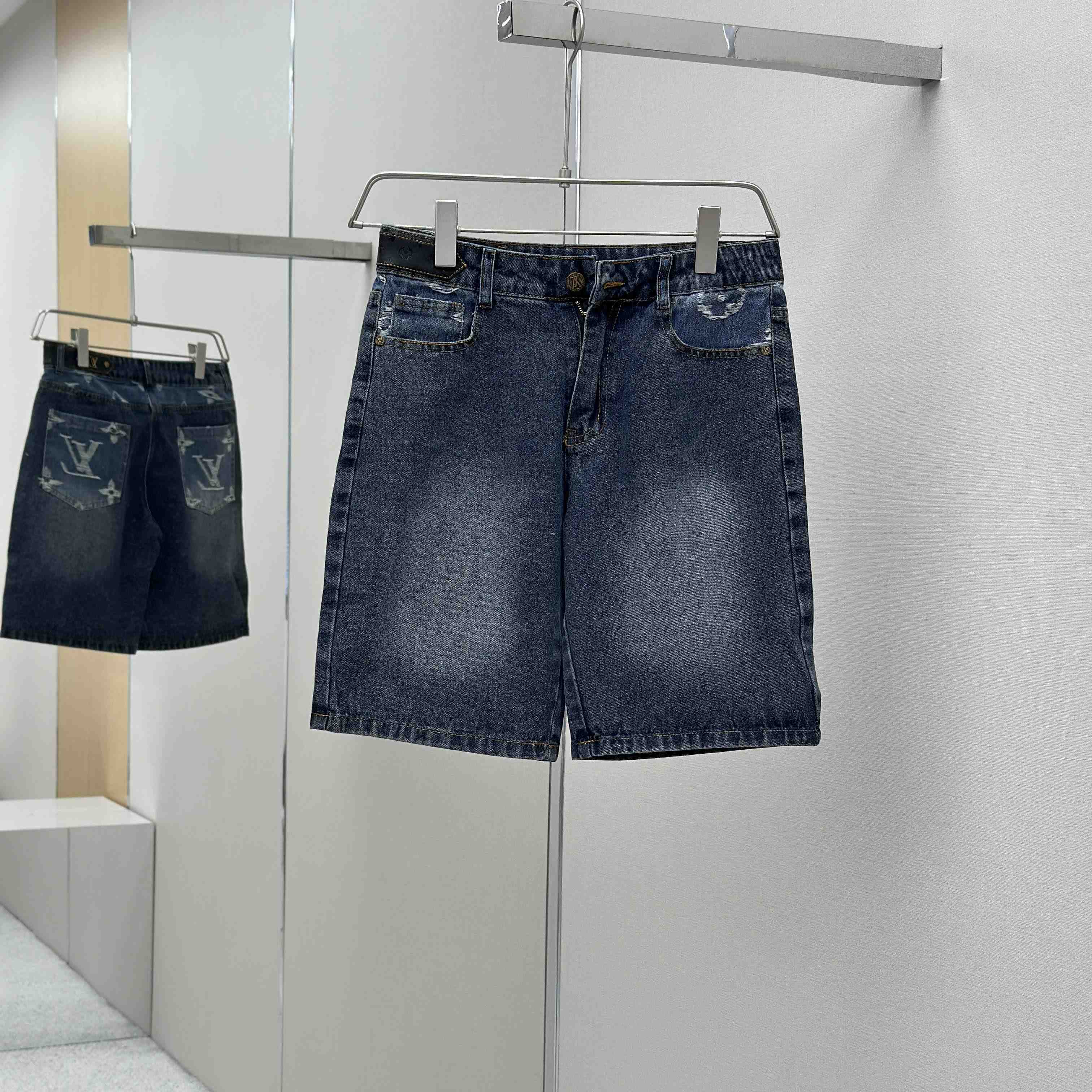 Louis Vuitton Denim Shorts - DesignerGu