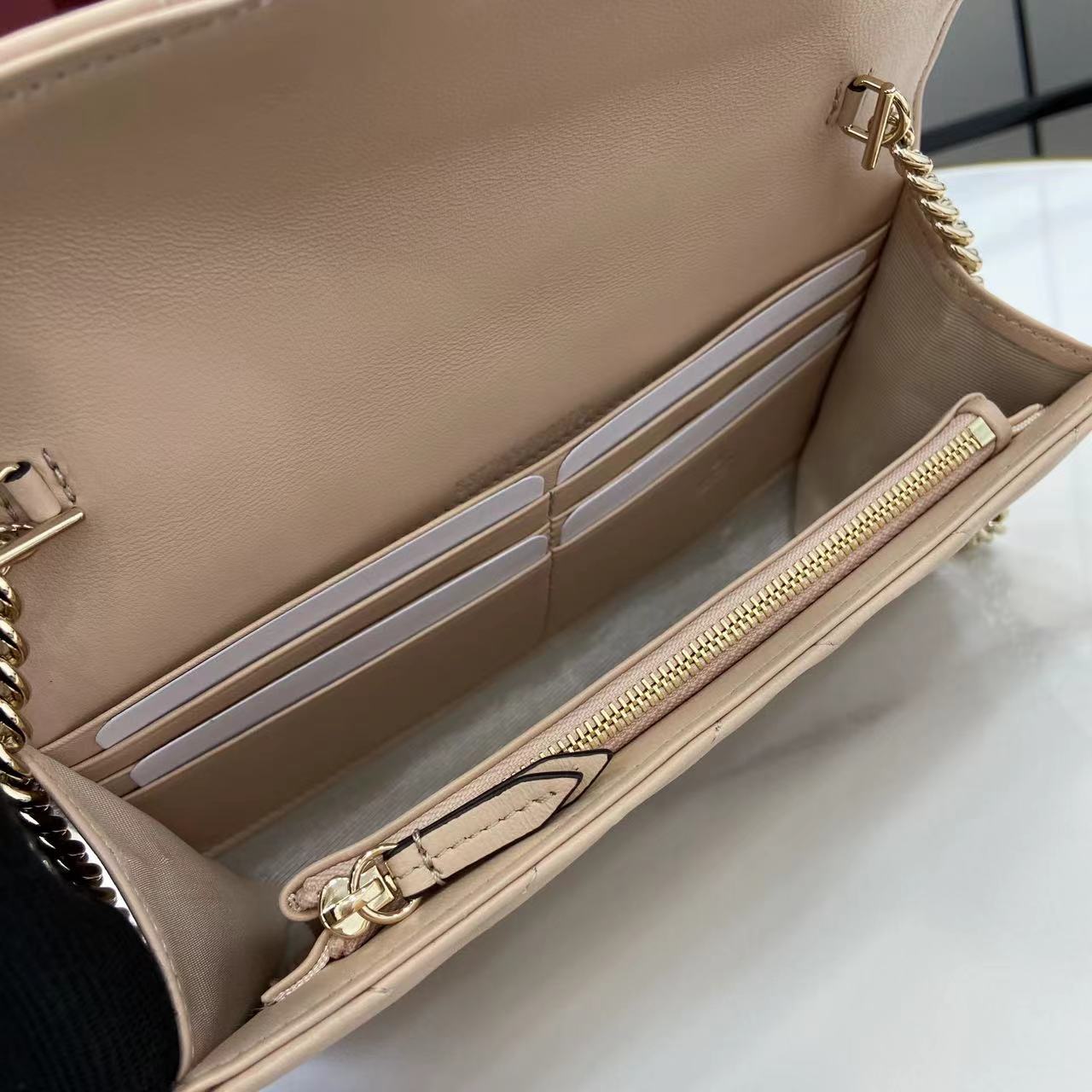 Gucci GG Marmont Wallet On Chain - DesignerGu