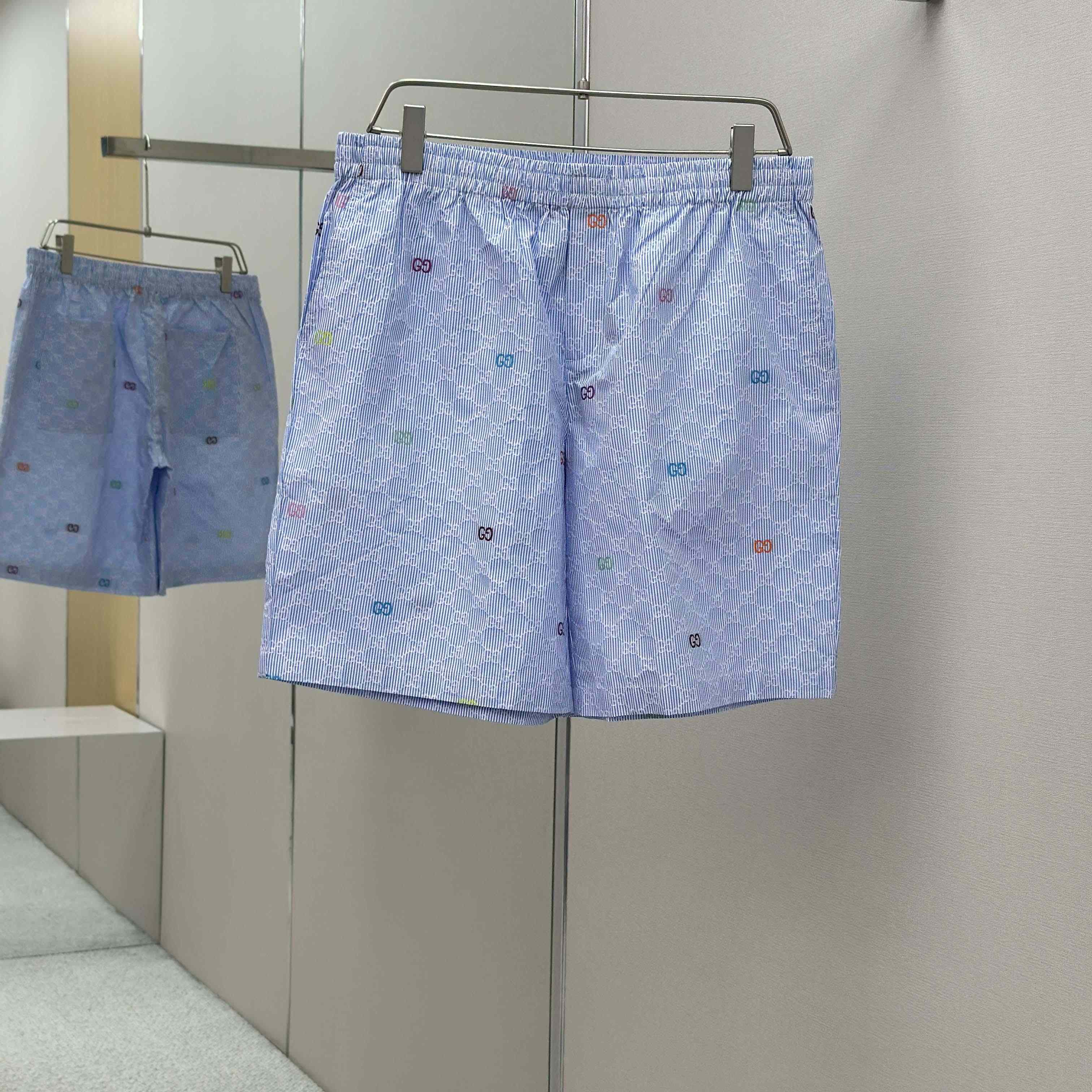 Gucci Striped Cotton Shorts - DesignerGu