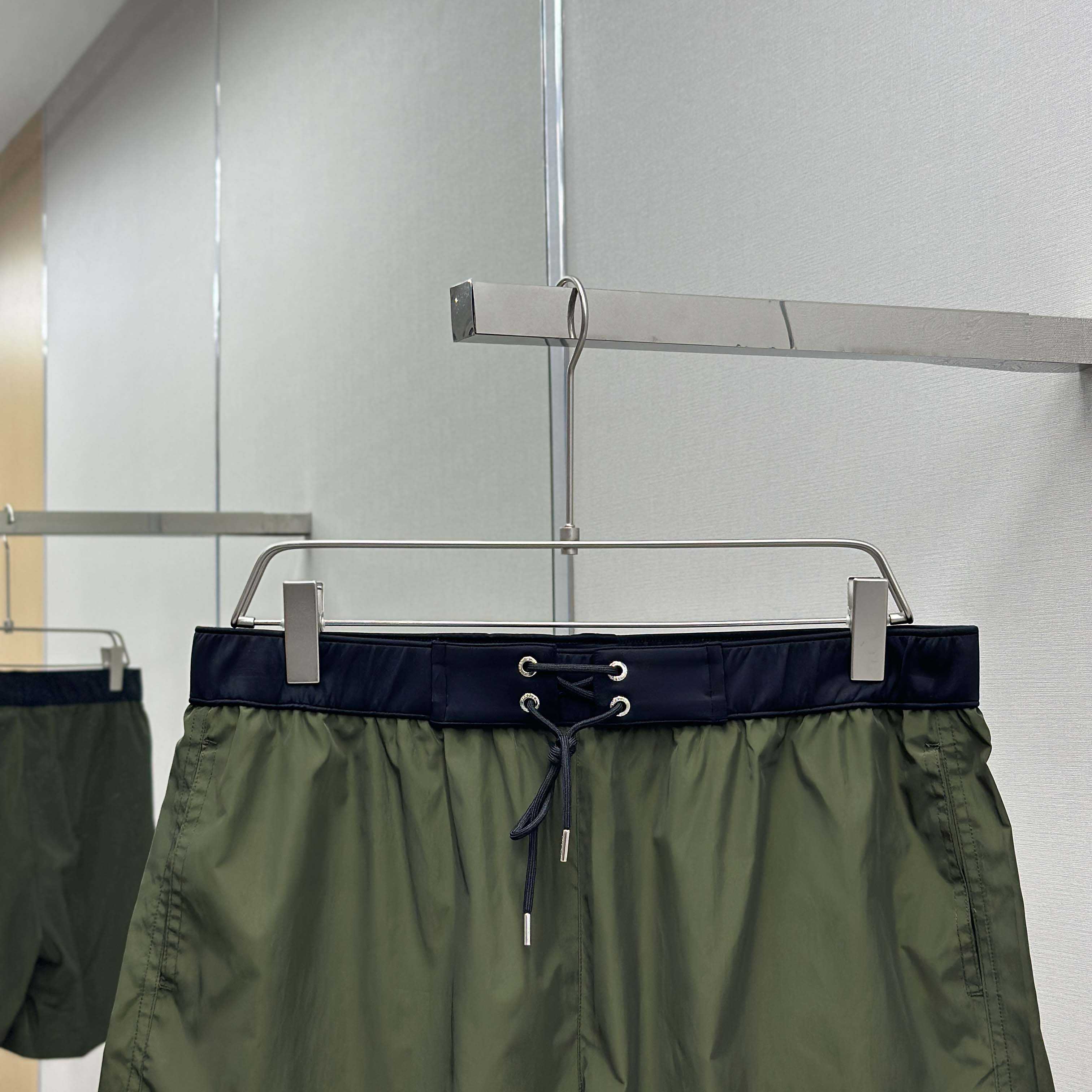 Moncler Logo Patch Swim Shorts - DesignerGu