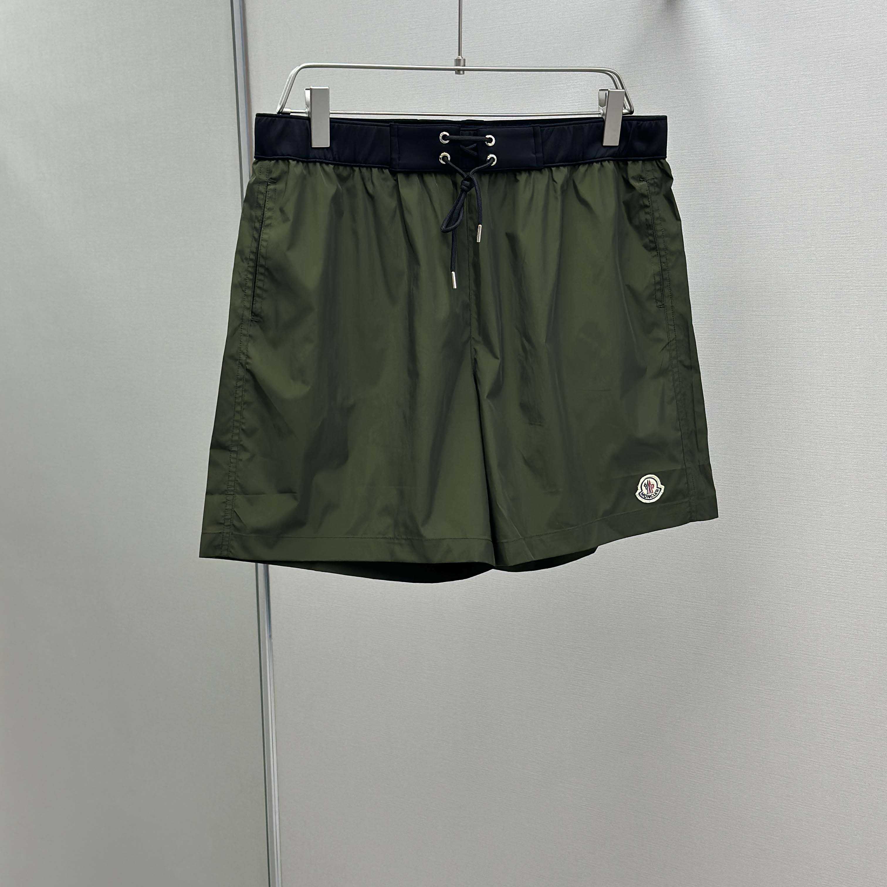 Moncler Logo Patch Swim Shorts - DesignerGu