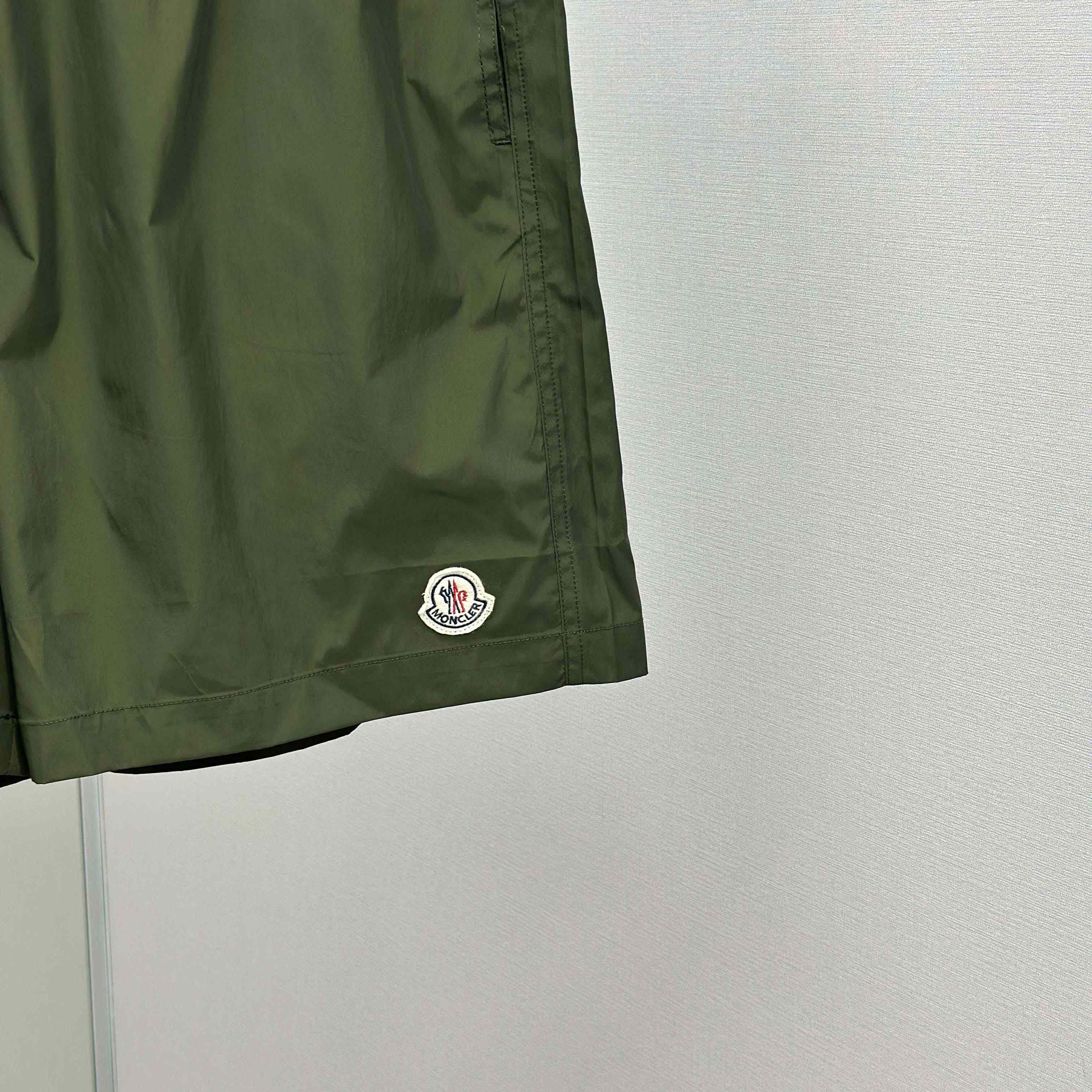 Moncler Logo Patch Swim Shorts - DesignerGu