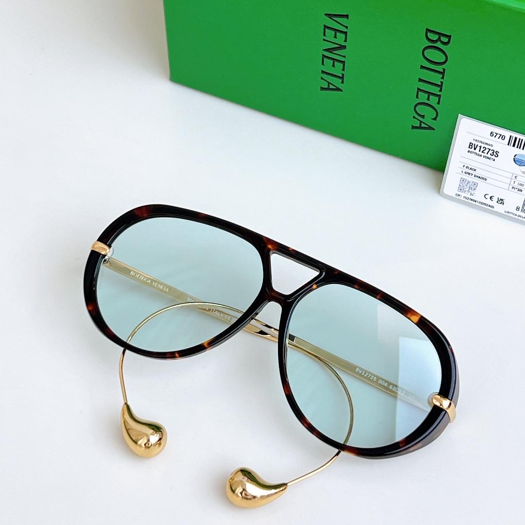 Bottega Veneta Drop Aviator Sunglasses  BV1273S - DesignerGu