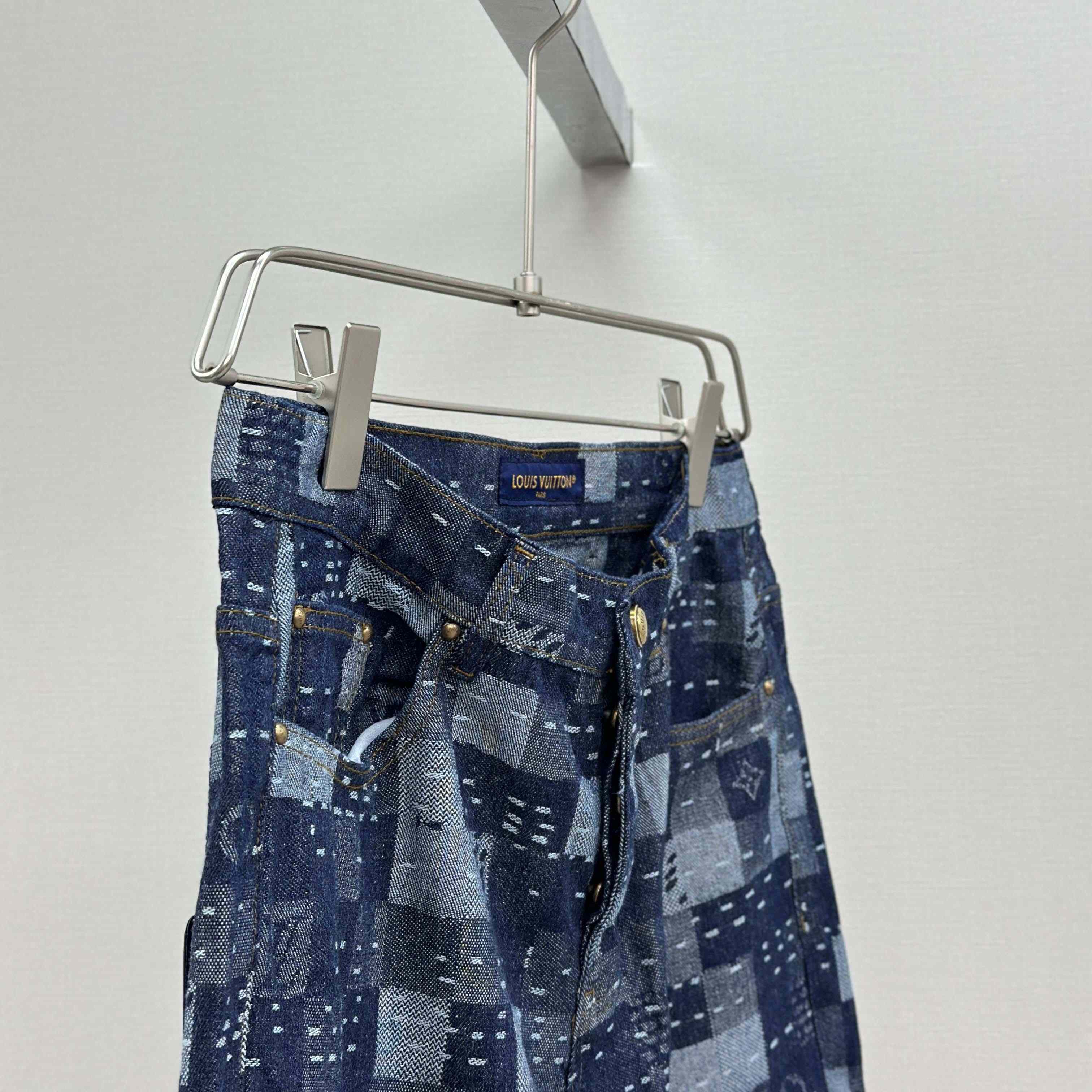Louis Vuitton x Nigo Denim Shorts - DesignerGu