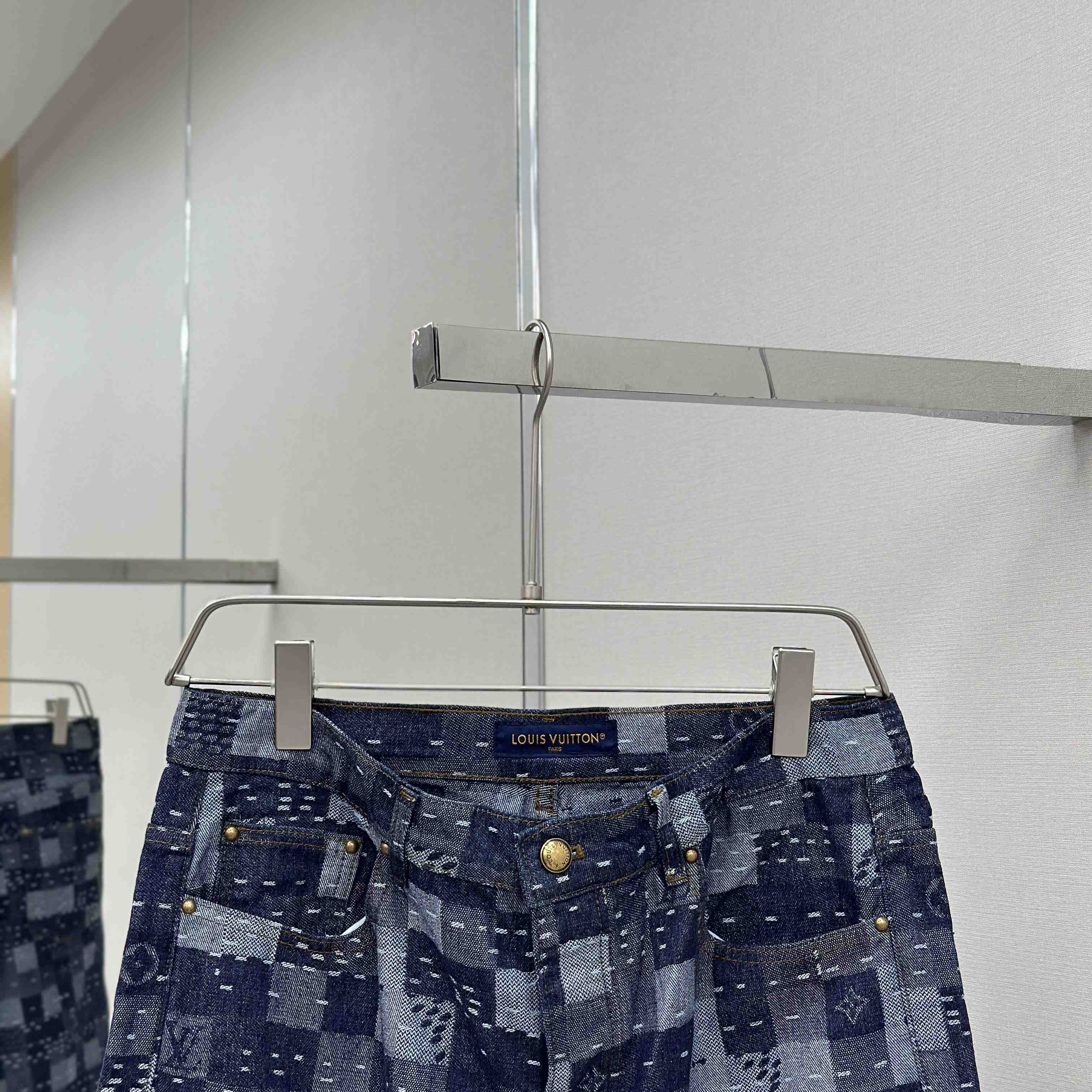 Louis Vuitton x Nigo Denim Shorts - DesignerGu