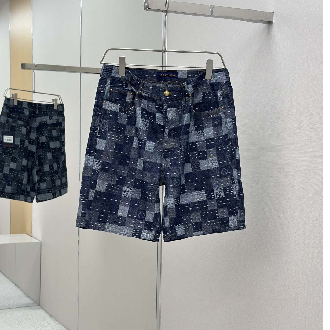 Louis Vuitton x Nigo Denim Shorts - DesignerGu