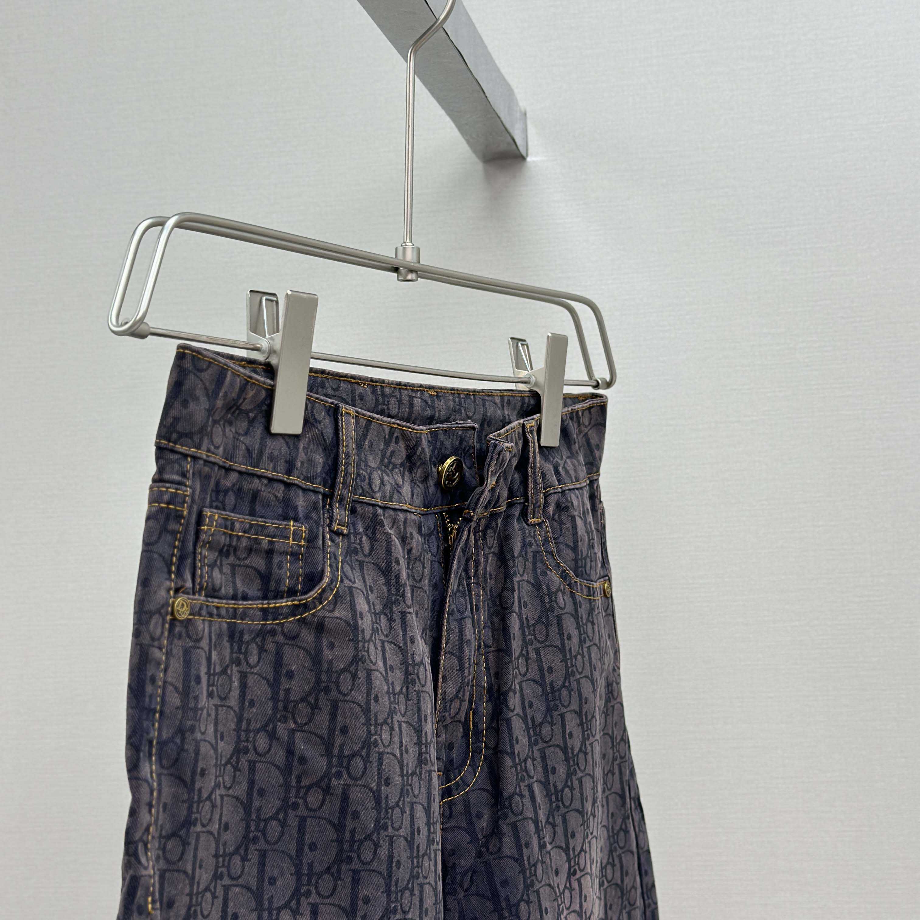 Dior Oblique Denim Shorts - DesignerGu