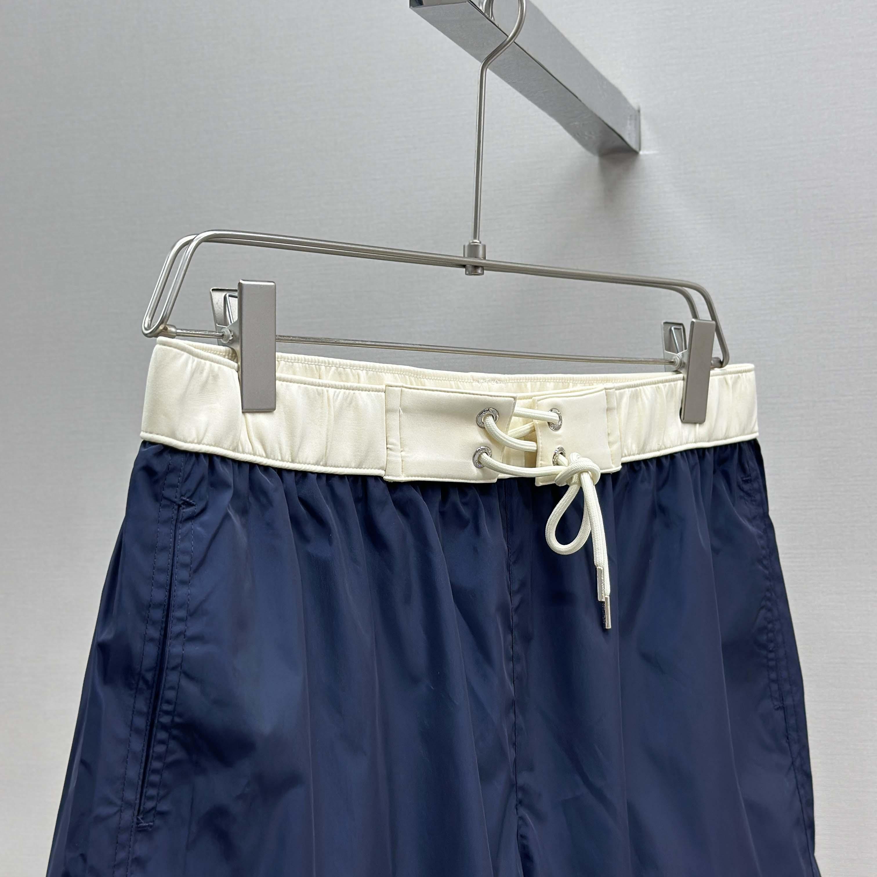 Moncler Logo Patch Swim Shorts - DesignerGu