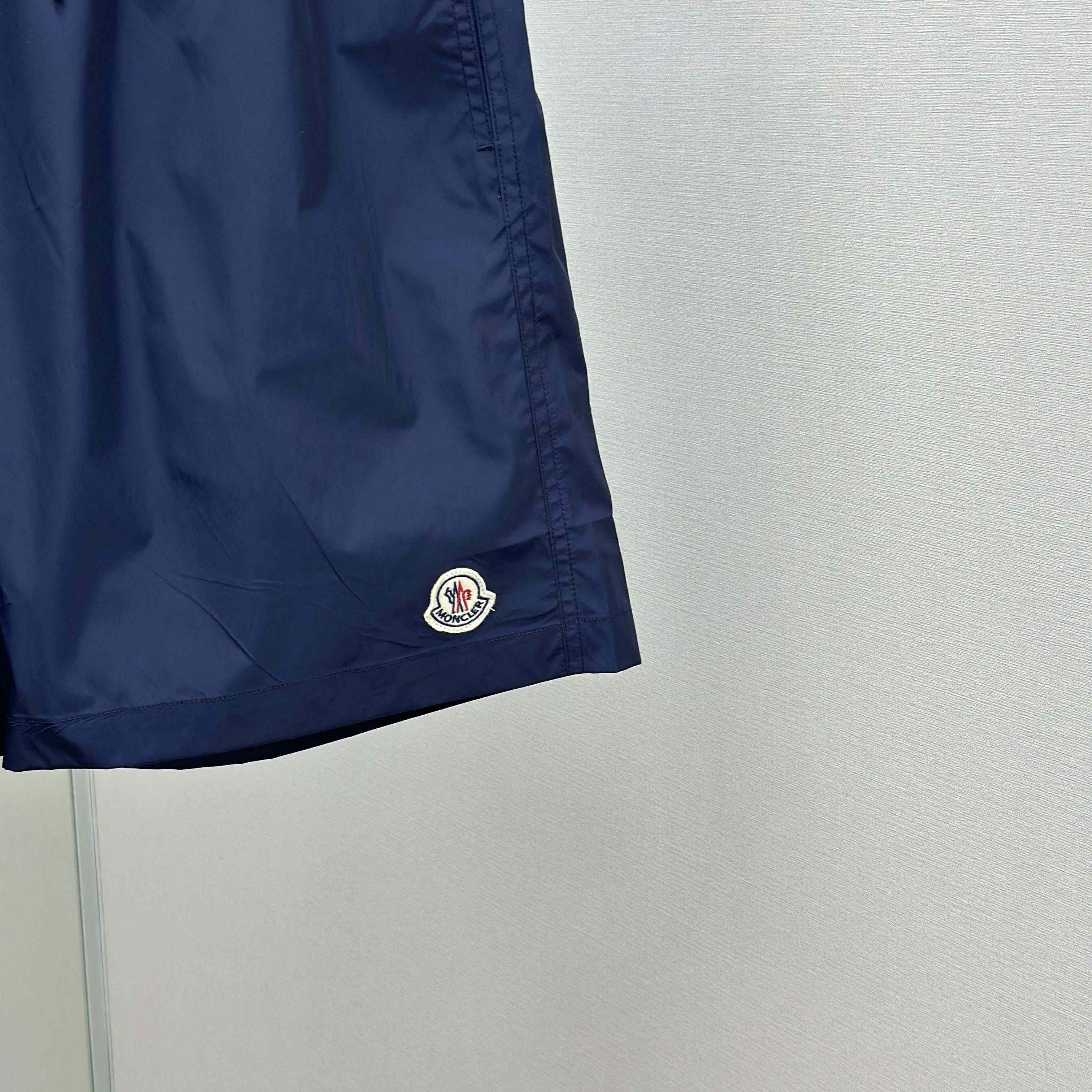 Moncler Logo Patch Swim Shorts - DesignerGu