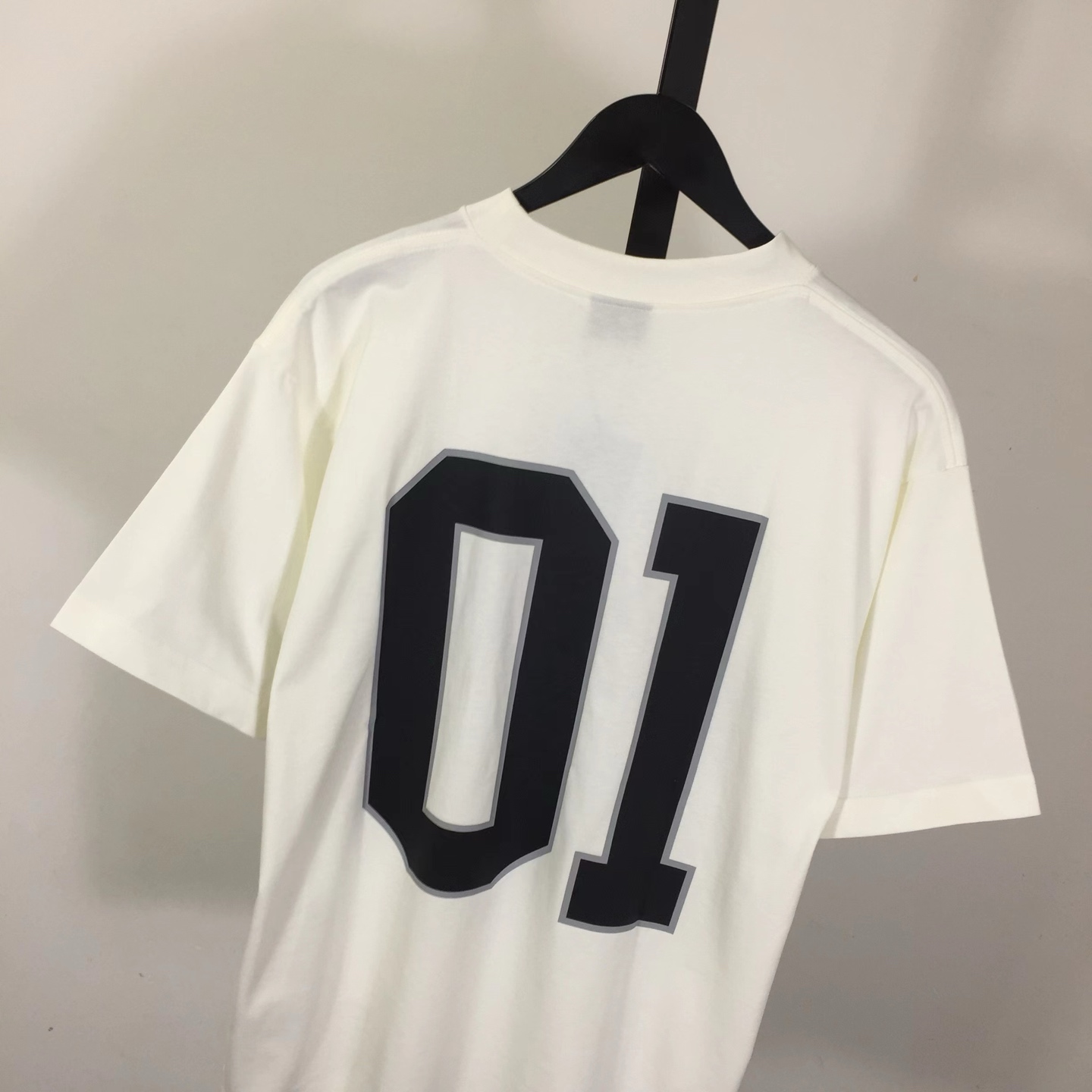 Balenciaga Basketball Series - Oversized T-Shirt In Off White - DesignerGu