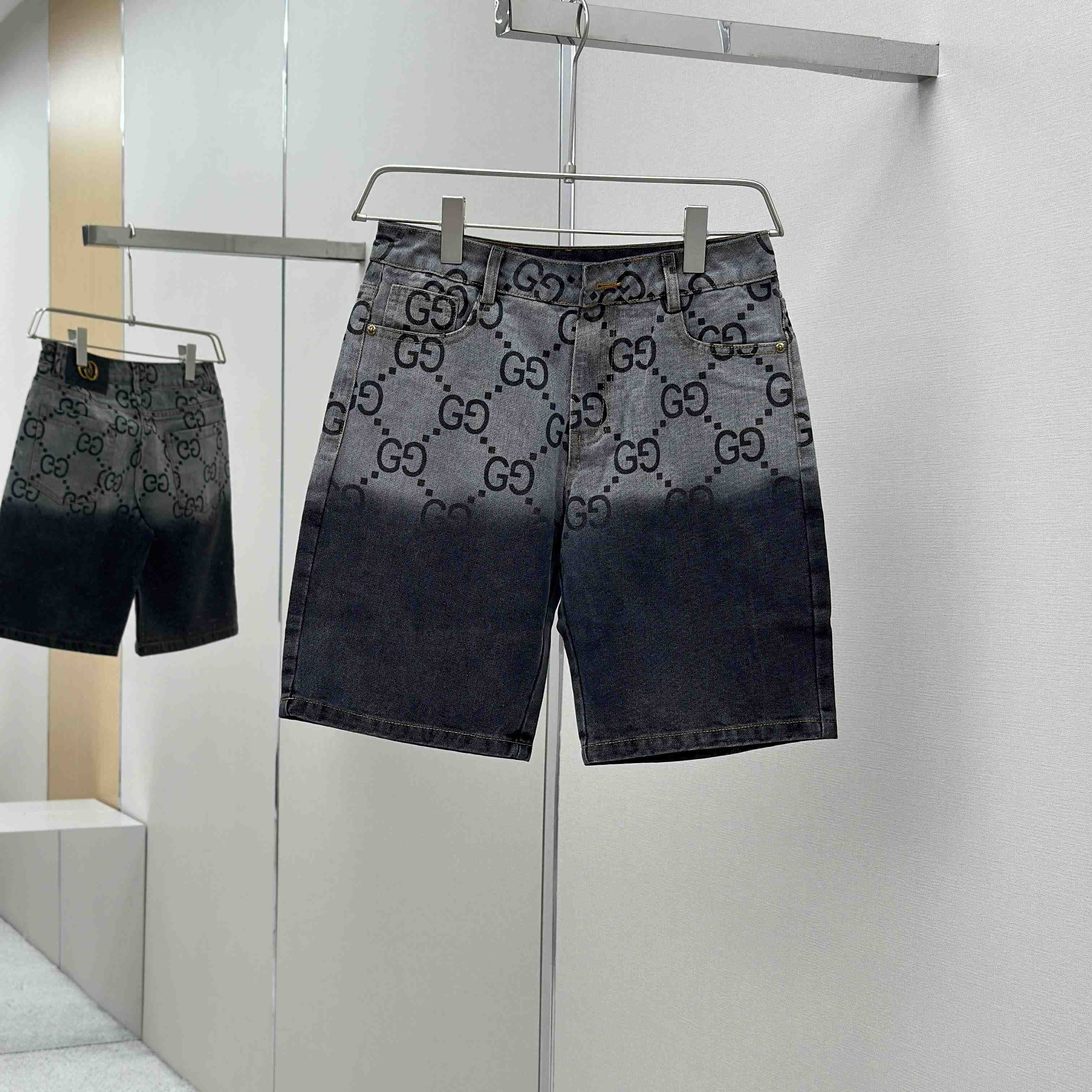 Gucci GG Denim Shorts - DesignerGu