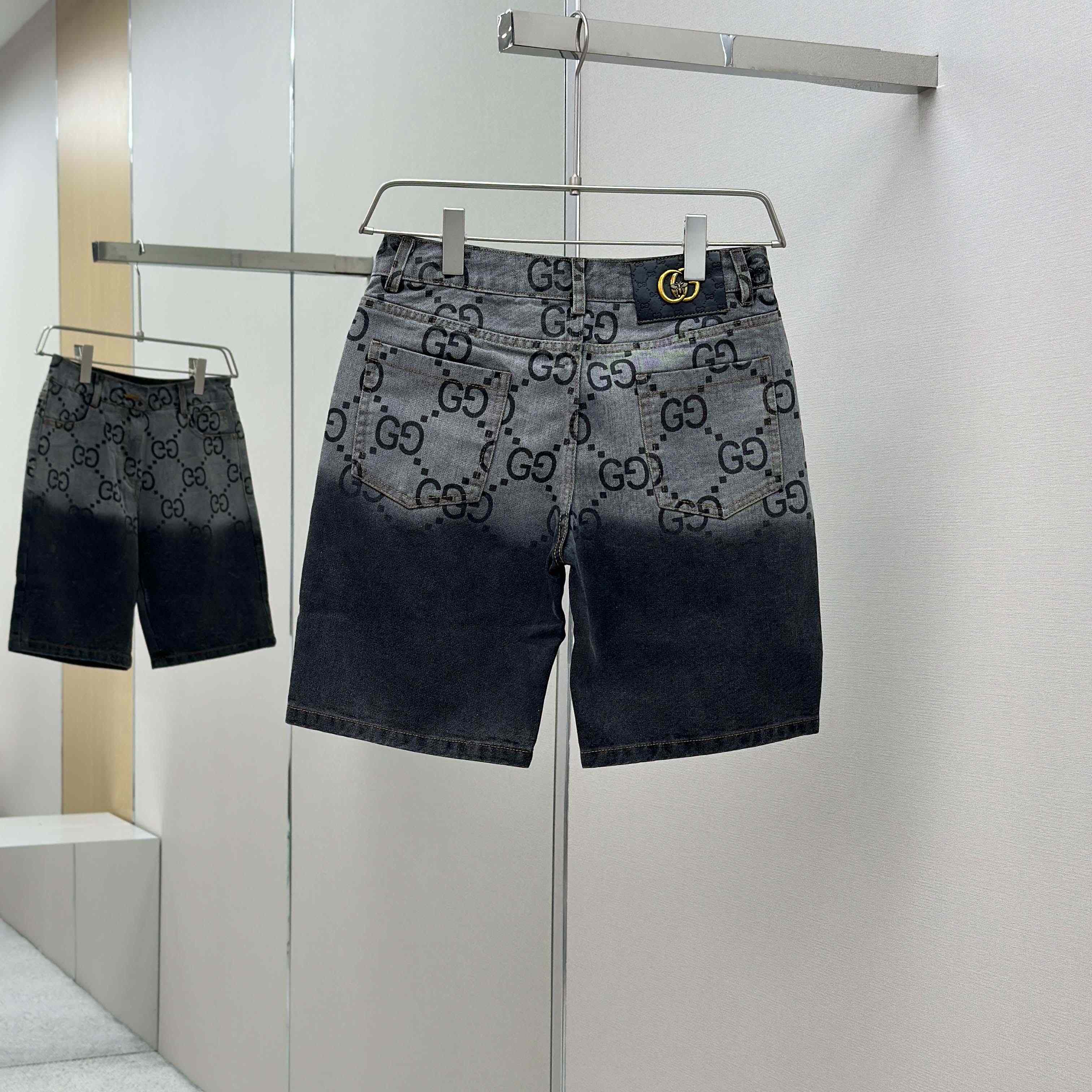 Gucci GG Denim Shorts - DesignerGu