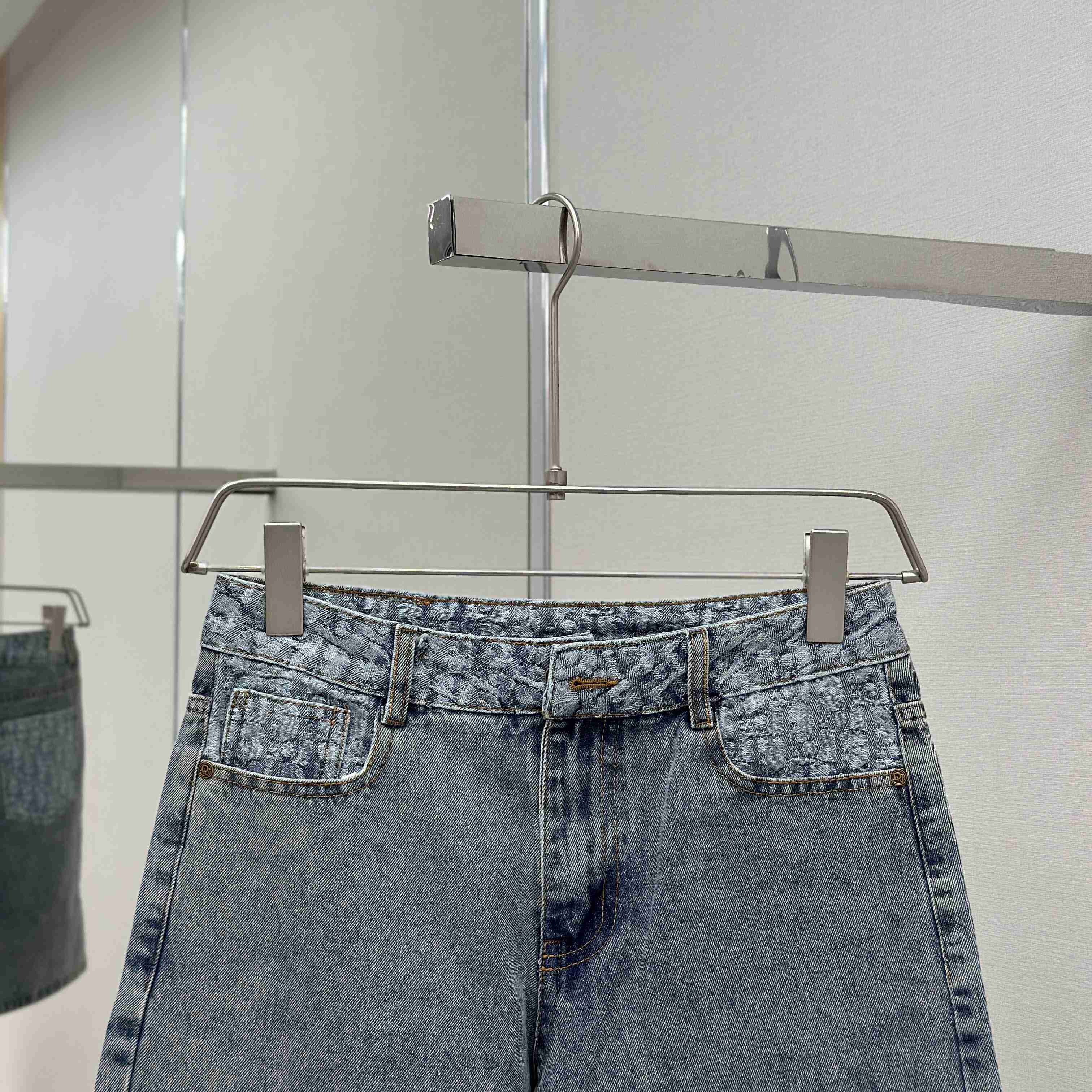 Dior Oblique Denim Shorts - DesignerGu